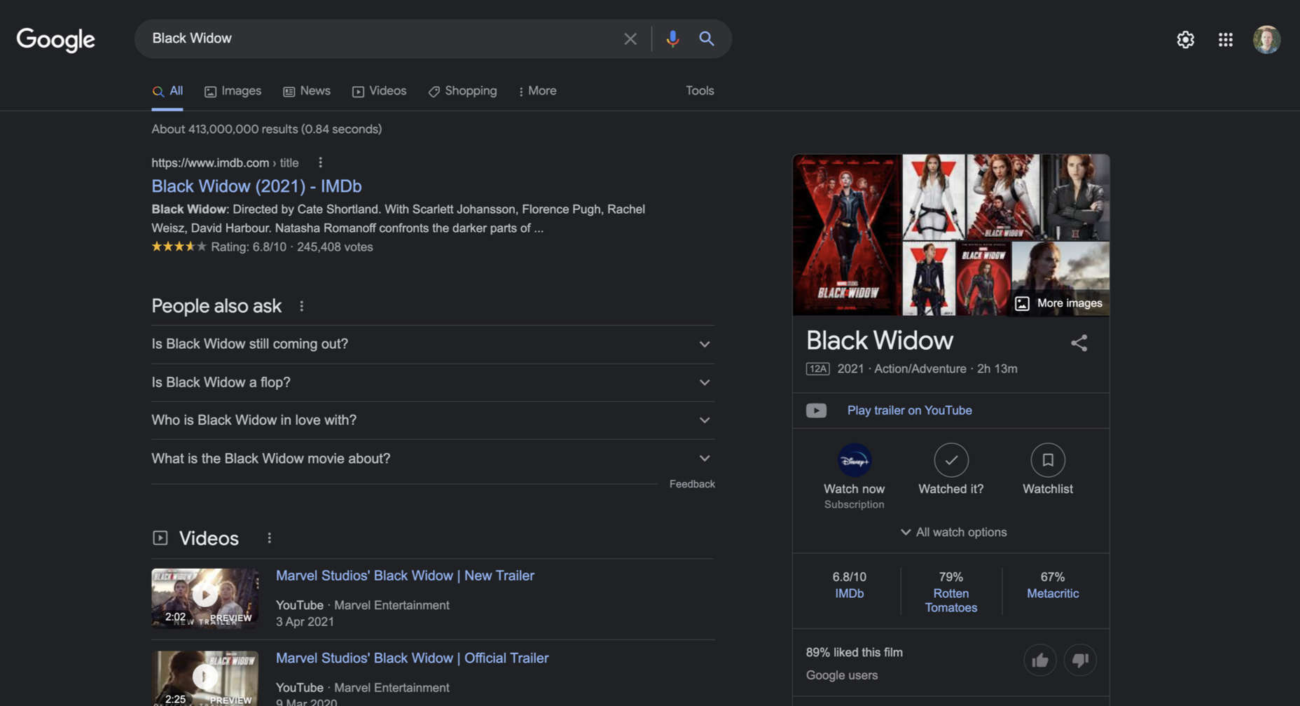 Fighting Your Corner: Assertive SEO in 2021+ blackwidow