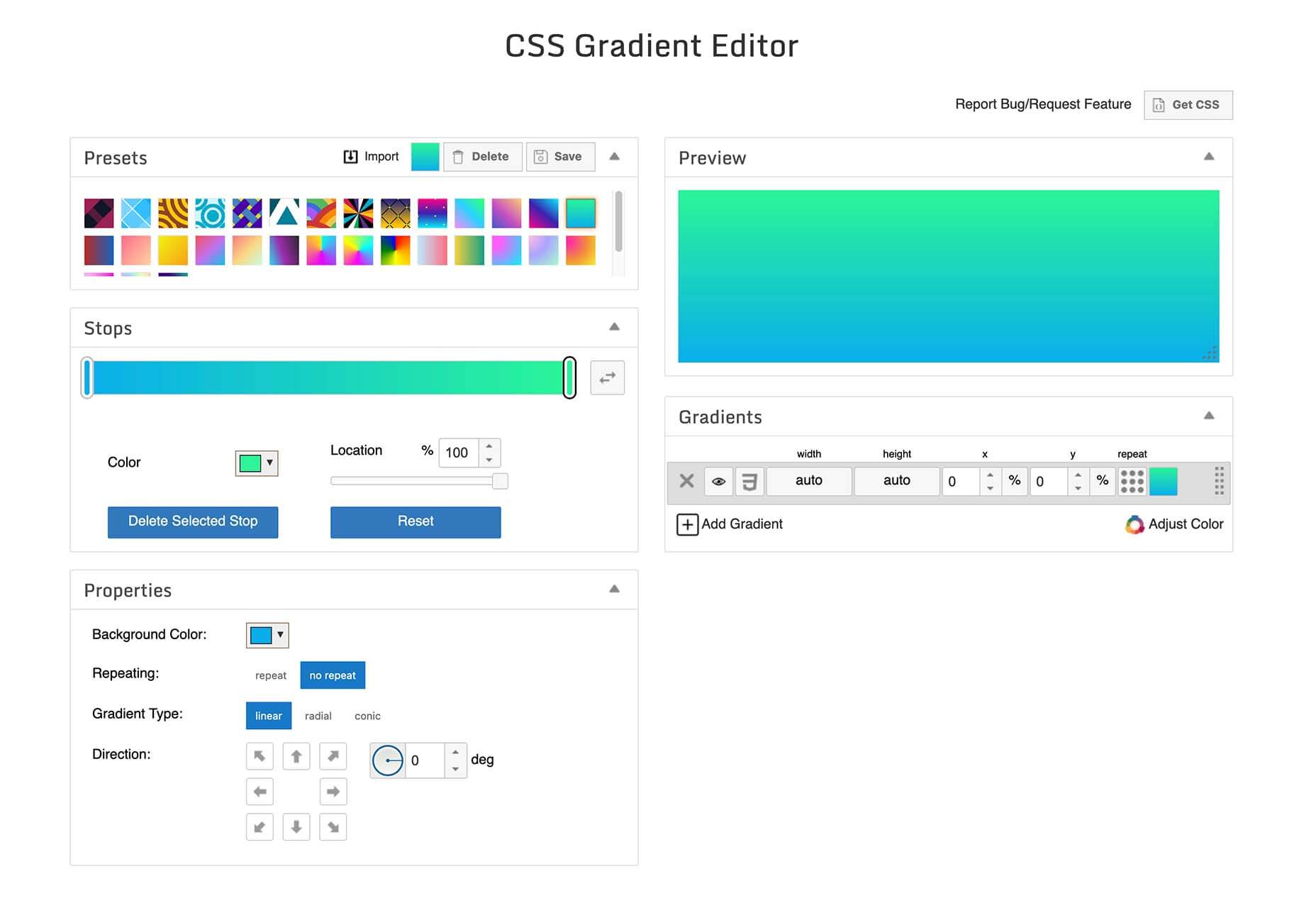 Exciting New Tools For Designers, October 2021 css gradient