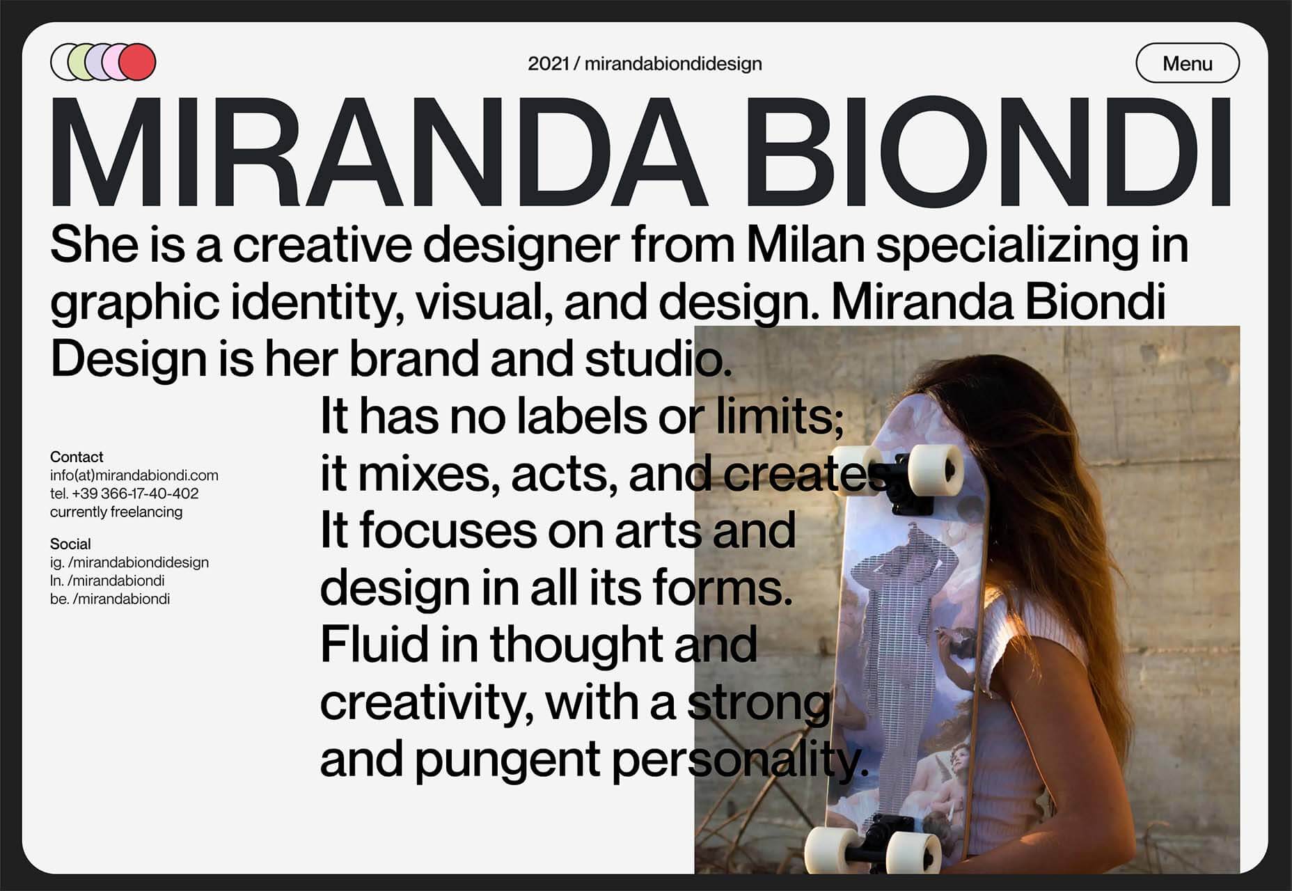 3 Essential Design Trends, October 2021 miranda 1