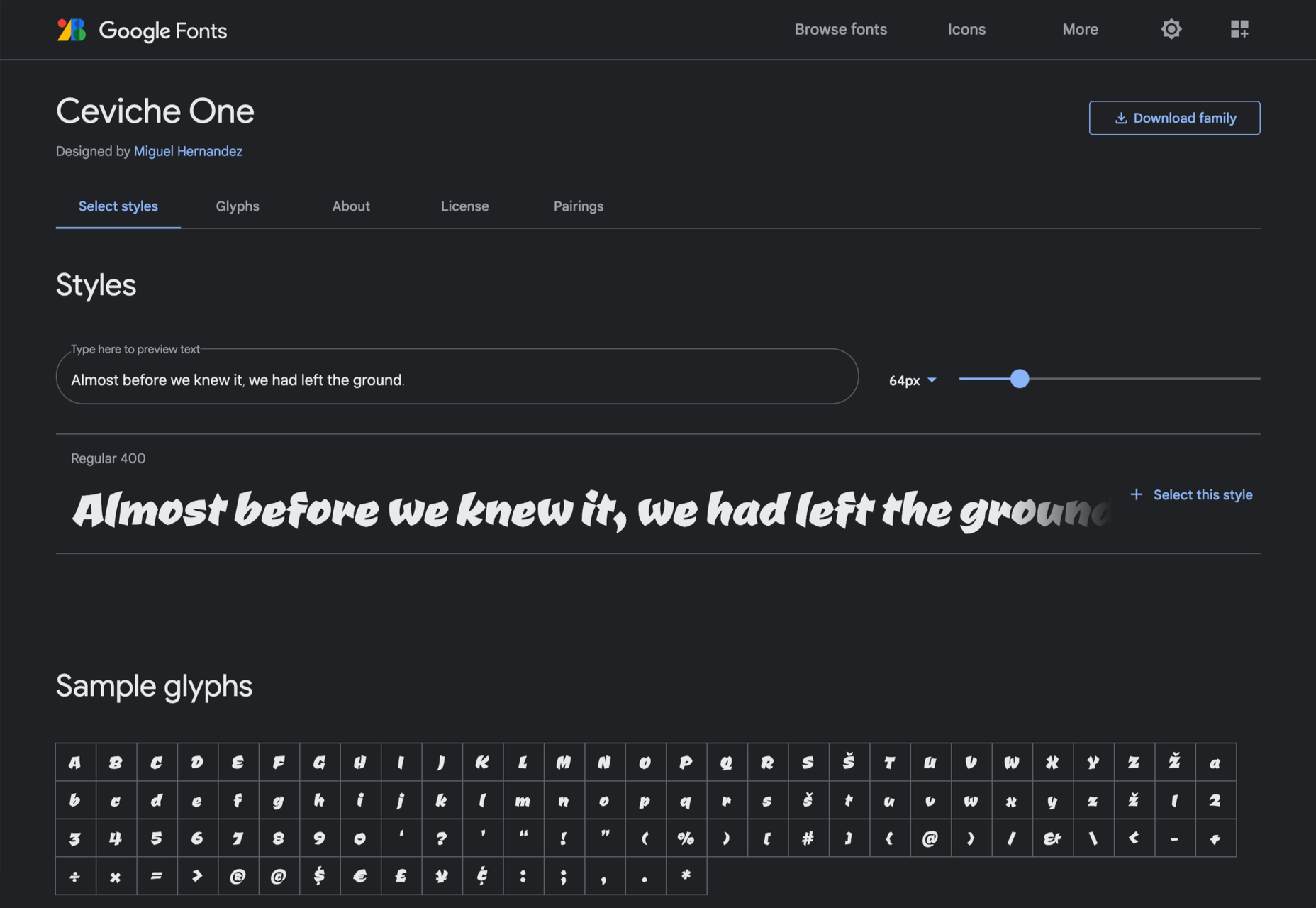 21 Exceptional Google Fonts You Probably Haven’t Discovered Yet cevicheone