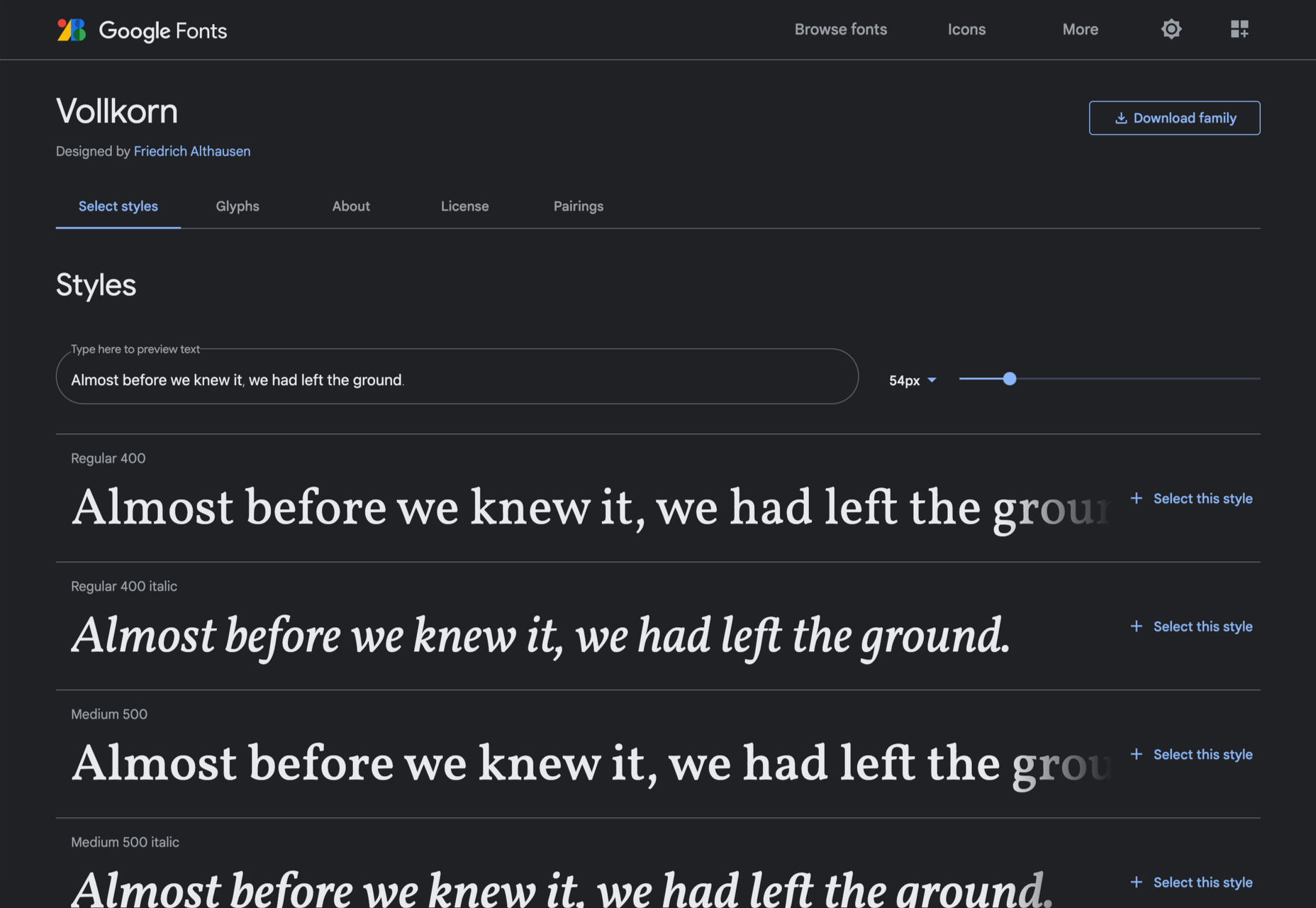 21 Exceptional Google Fonts You Probably Haven’t Discovered Yet vollkorn