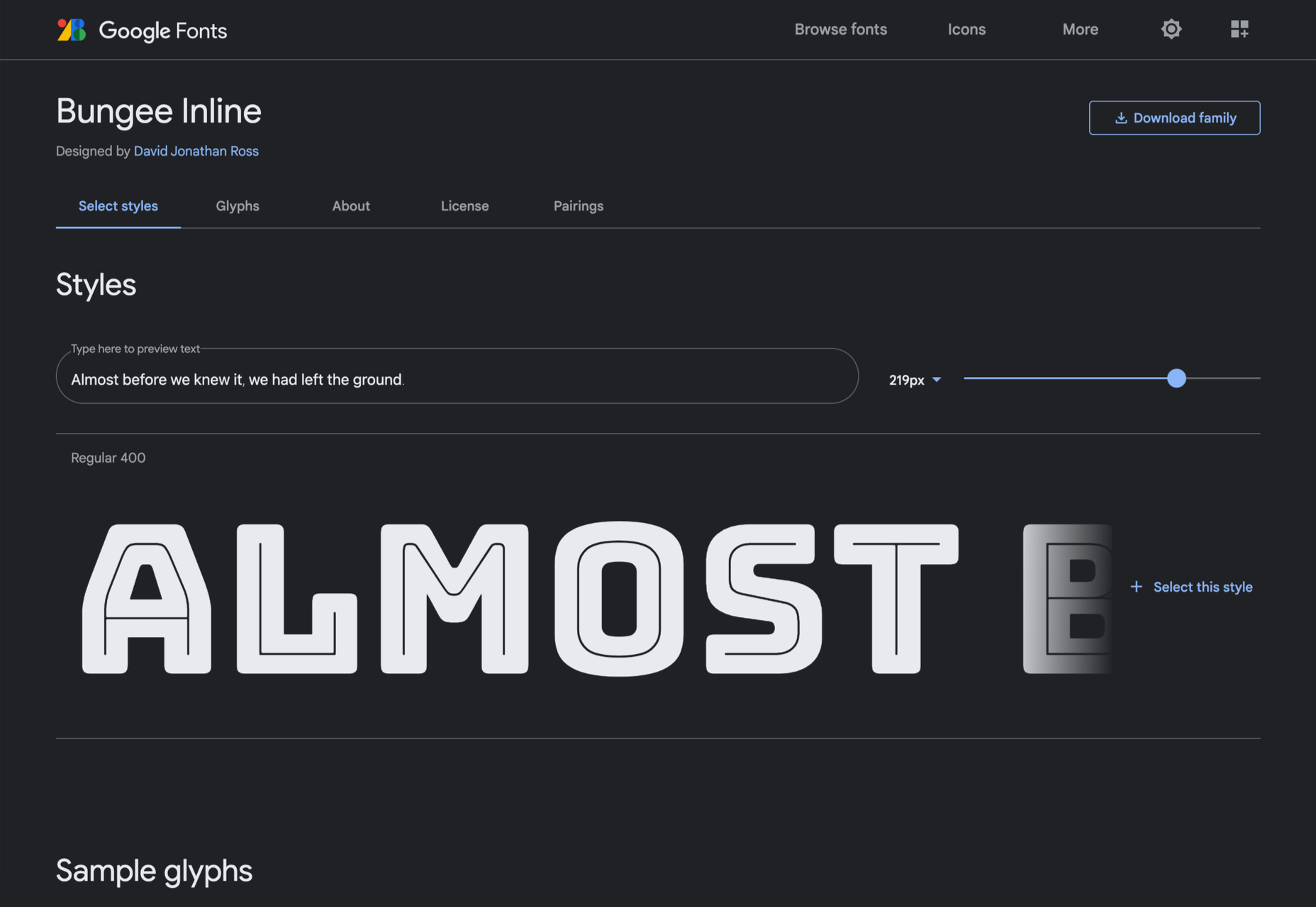 21 Exceptional Google Fonts You Probably Haven’t Discovered Yet bungee
