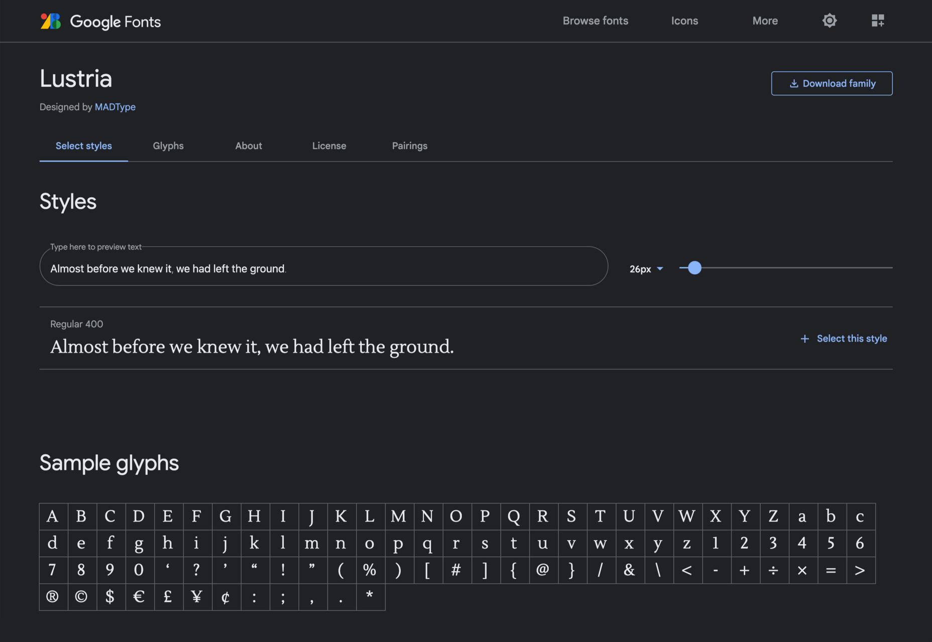 21 Exceptional Google Fonts You Probably Haven’t Discovered Yet lustria