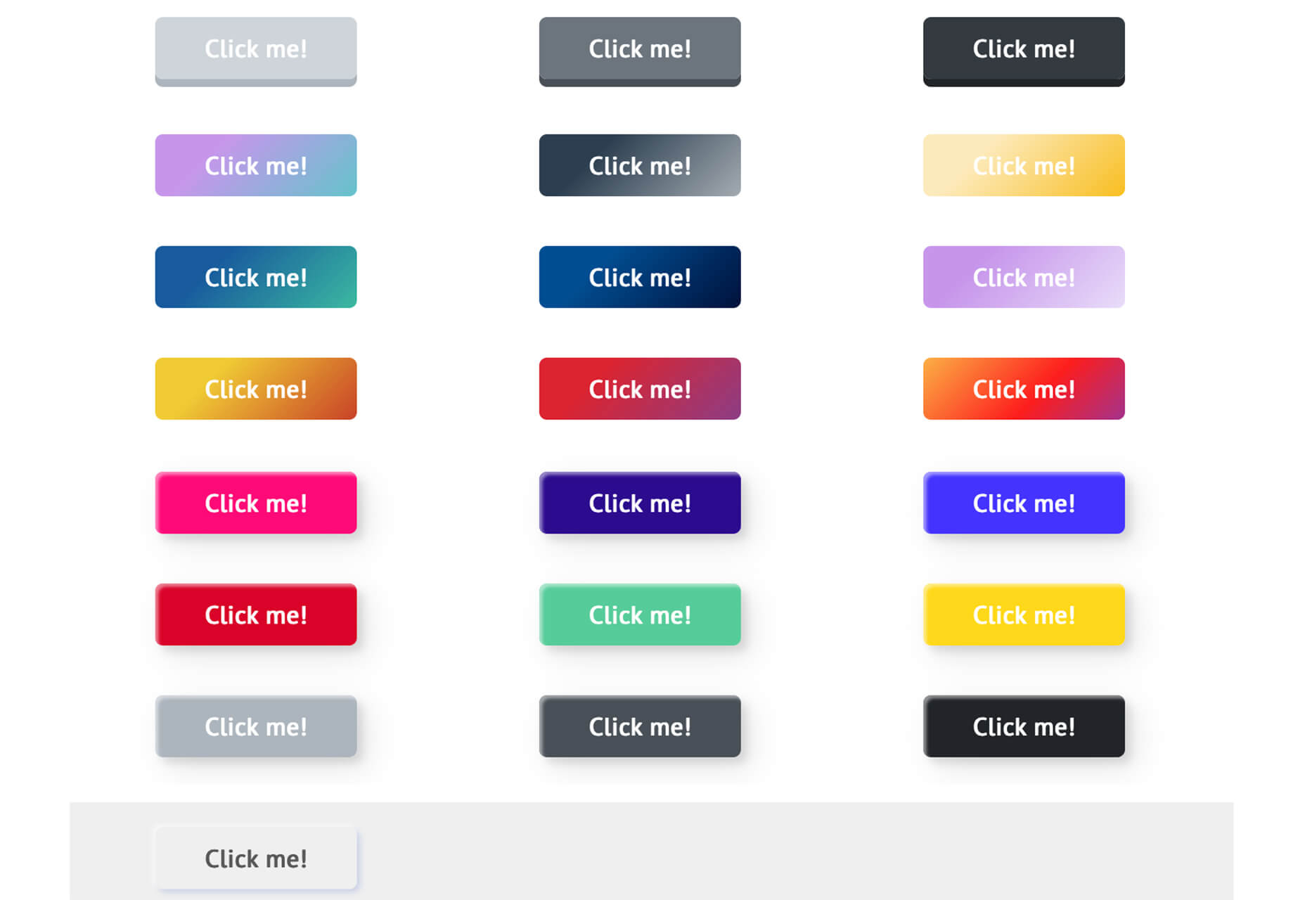 Exciting New Tools for Designers, September 2021 buttons
