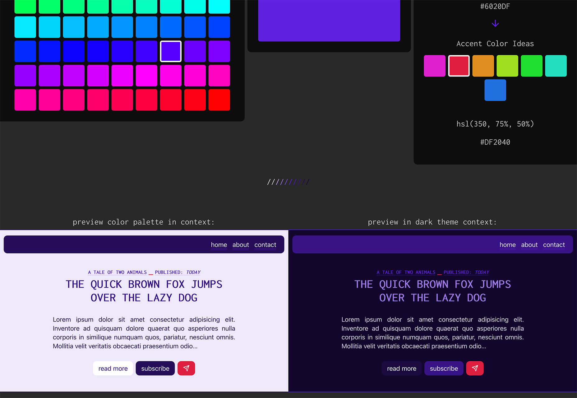 Exciting New Tools for Designers, September 2021 couleur