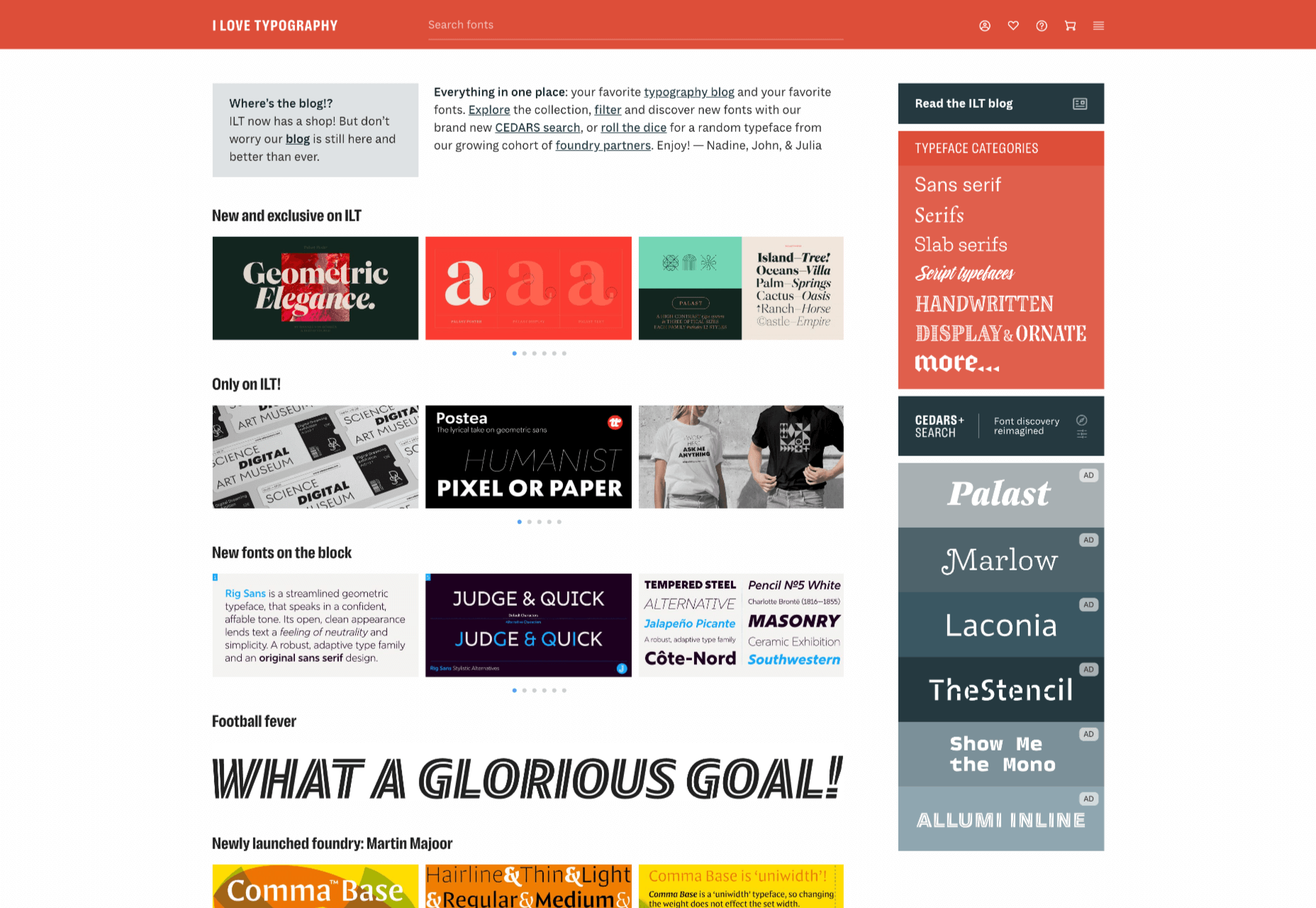 I Love Typography Launches Font Store 001 2 2