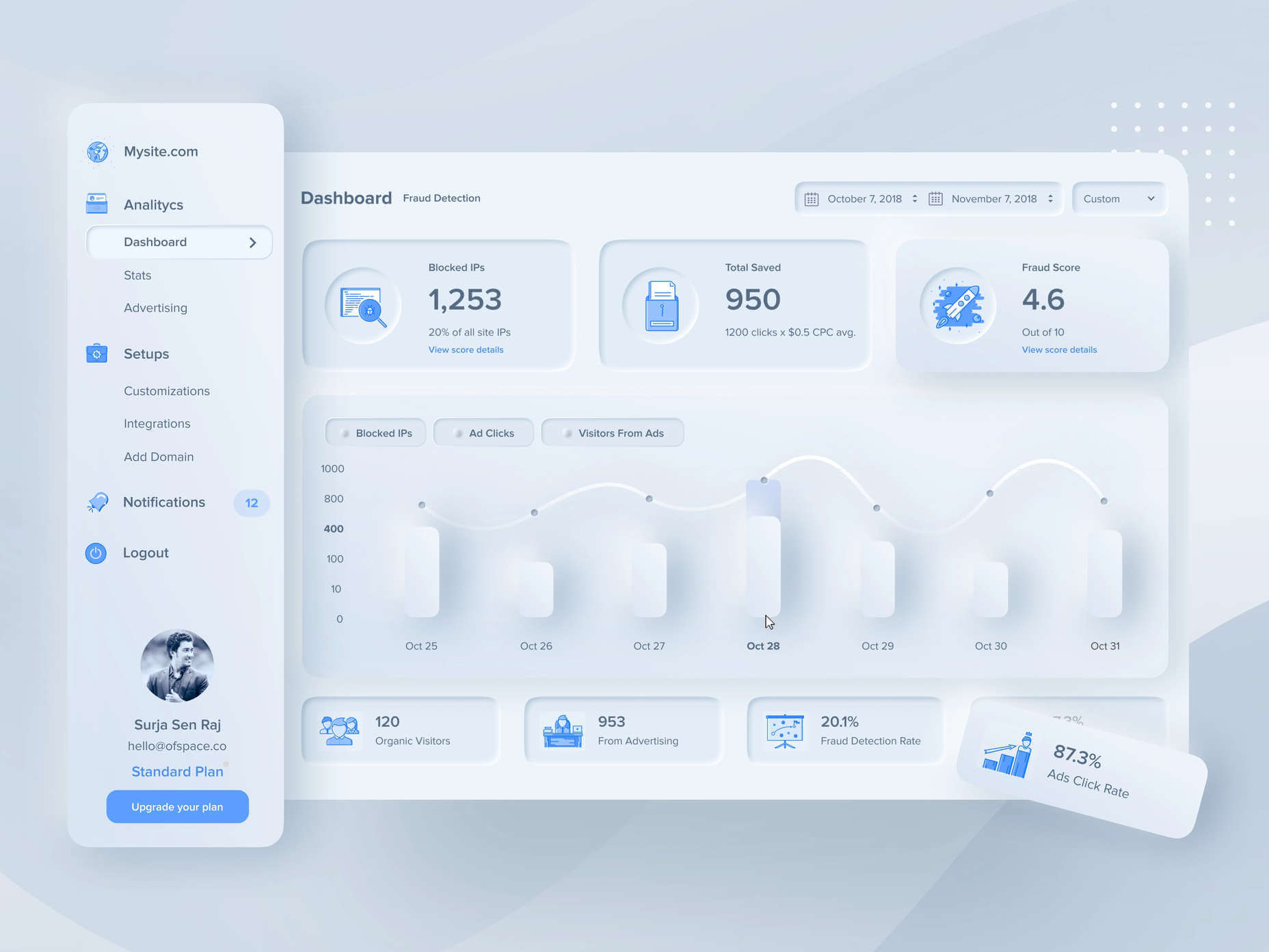 Soft UI: Making Sense of the Latest Design Trend 02 neumorphic