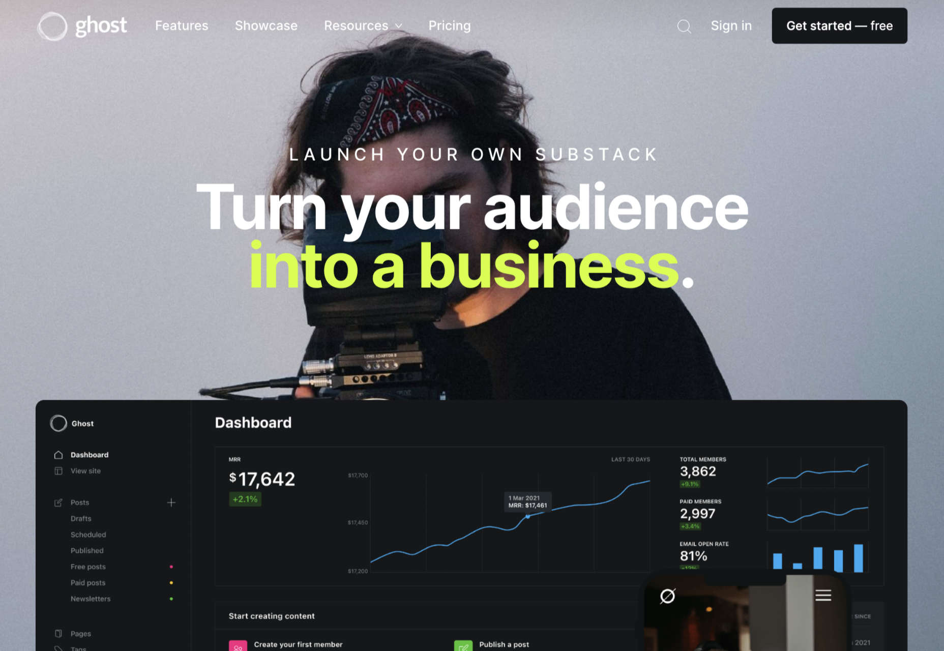 Top Blogging Platforms Worth Considering in 2021 ghost