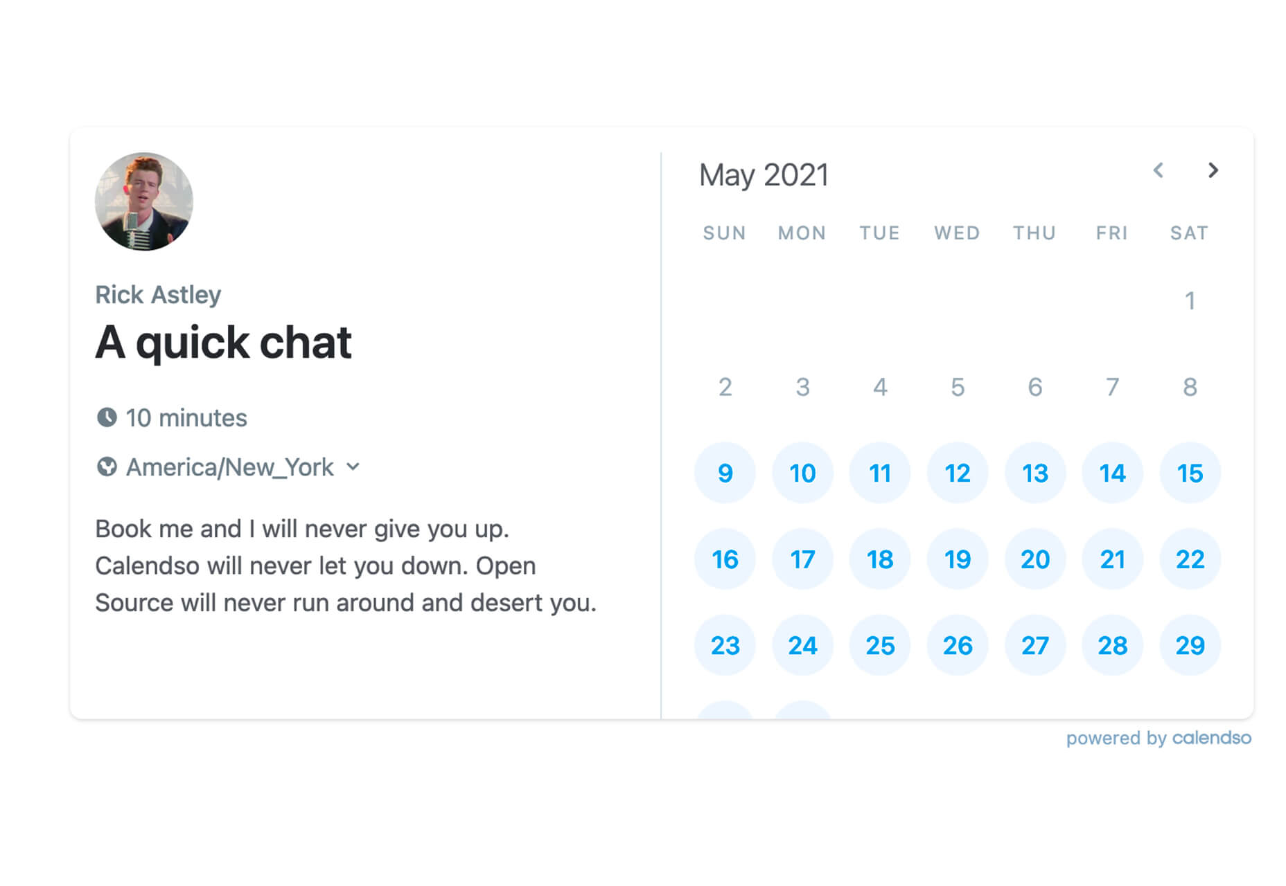 26 Exciting New Tools For Designers, May 2021 calendso