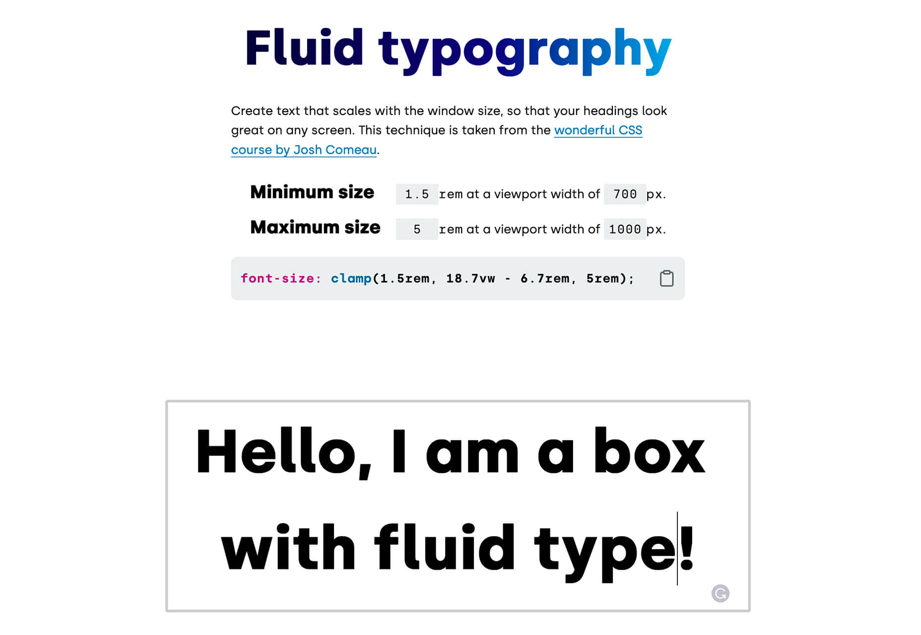 26 Exciting New Tools For Designers, May 2021 fluid type