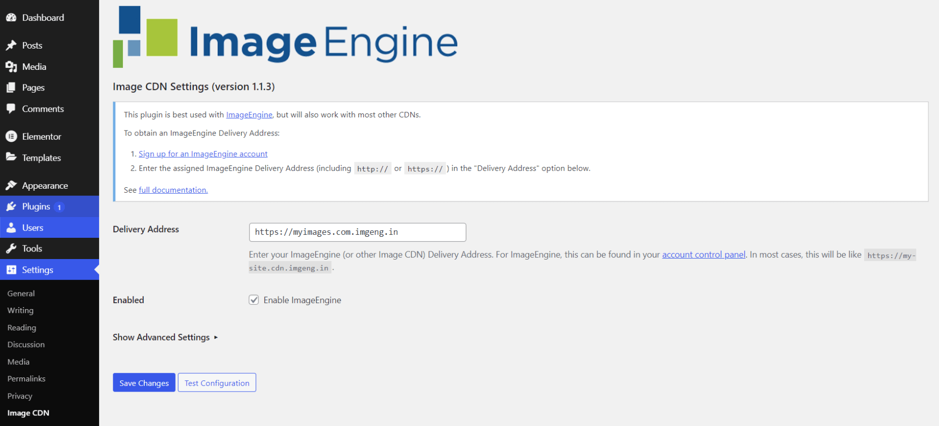 2 Configure Plugin