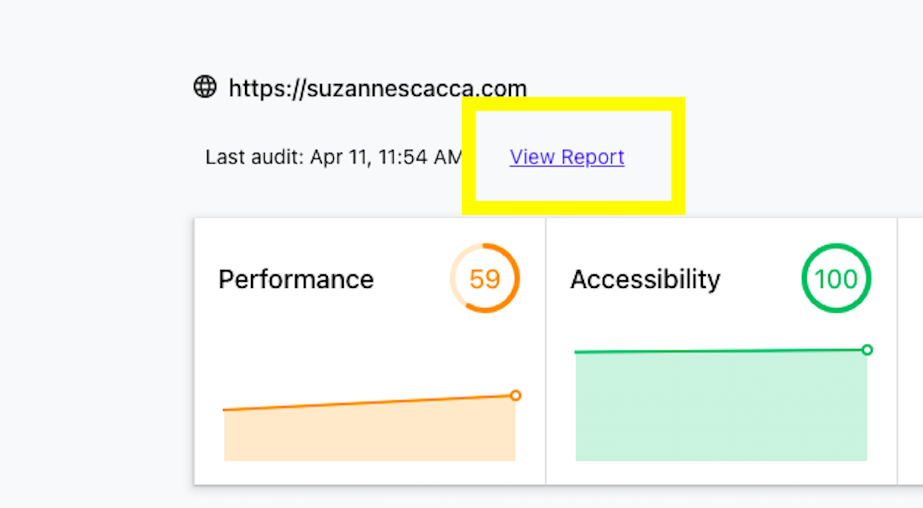 Access the Core Web Vitals report