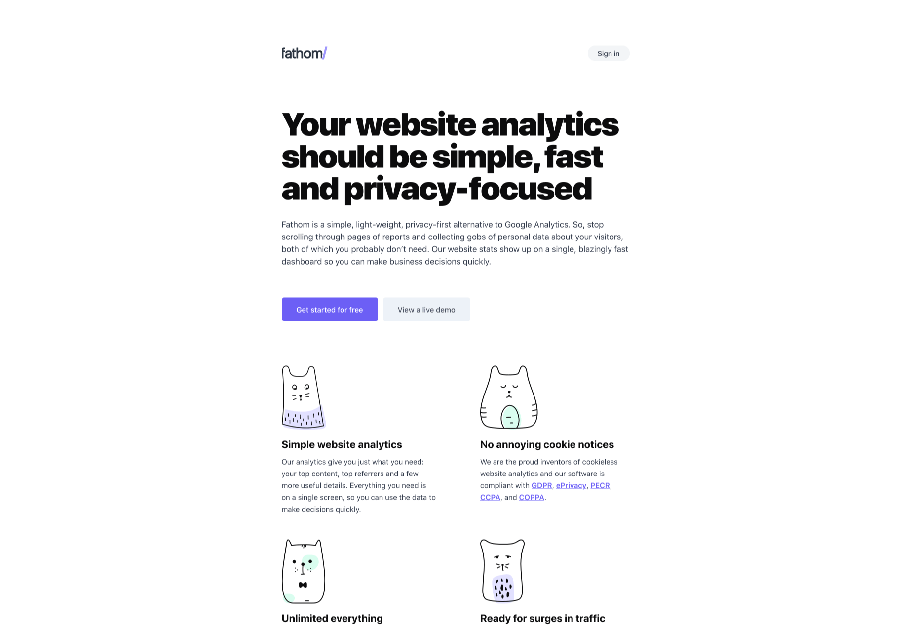 10 Best Alternatives to Google Analytics in 2021 fathom