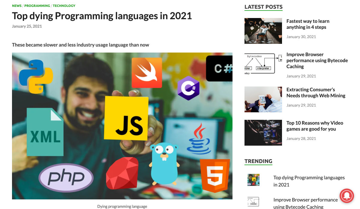 Popular Design News of the Week: January 25, 2021 – January 31, 2021 dying