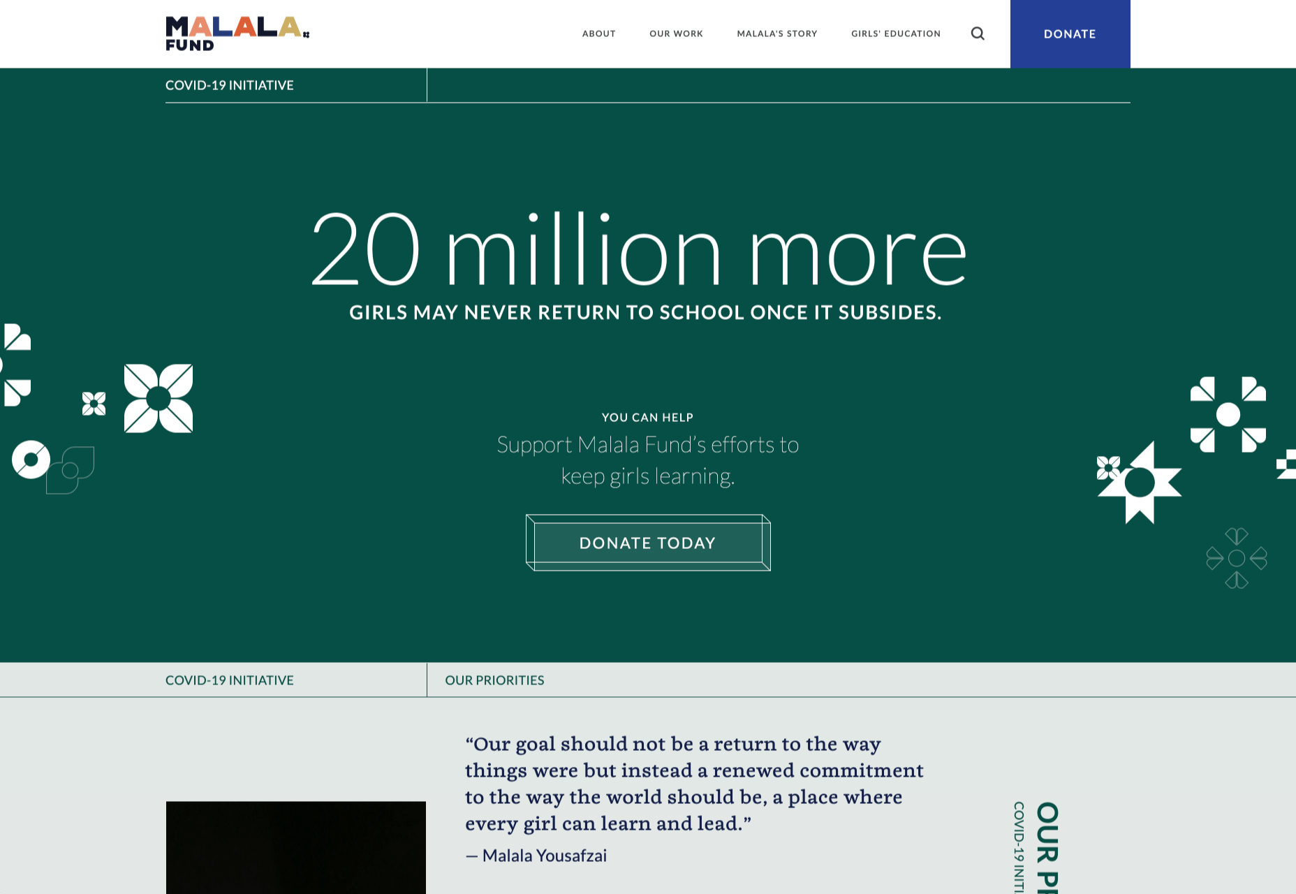 20 Best New Websites, January 2021 04 malala