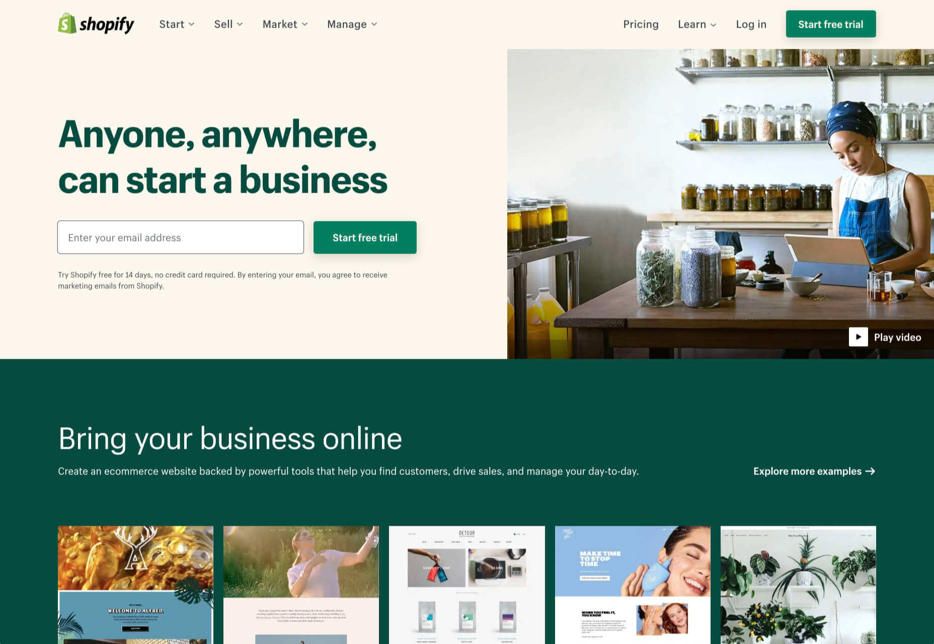 6 Best Ecommerce Solutions for 2021 shopify 2