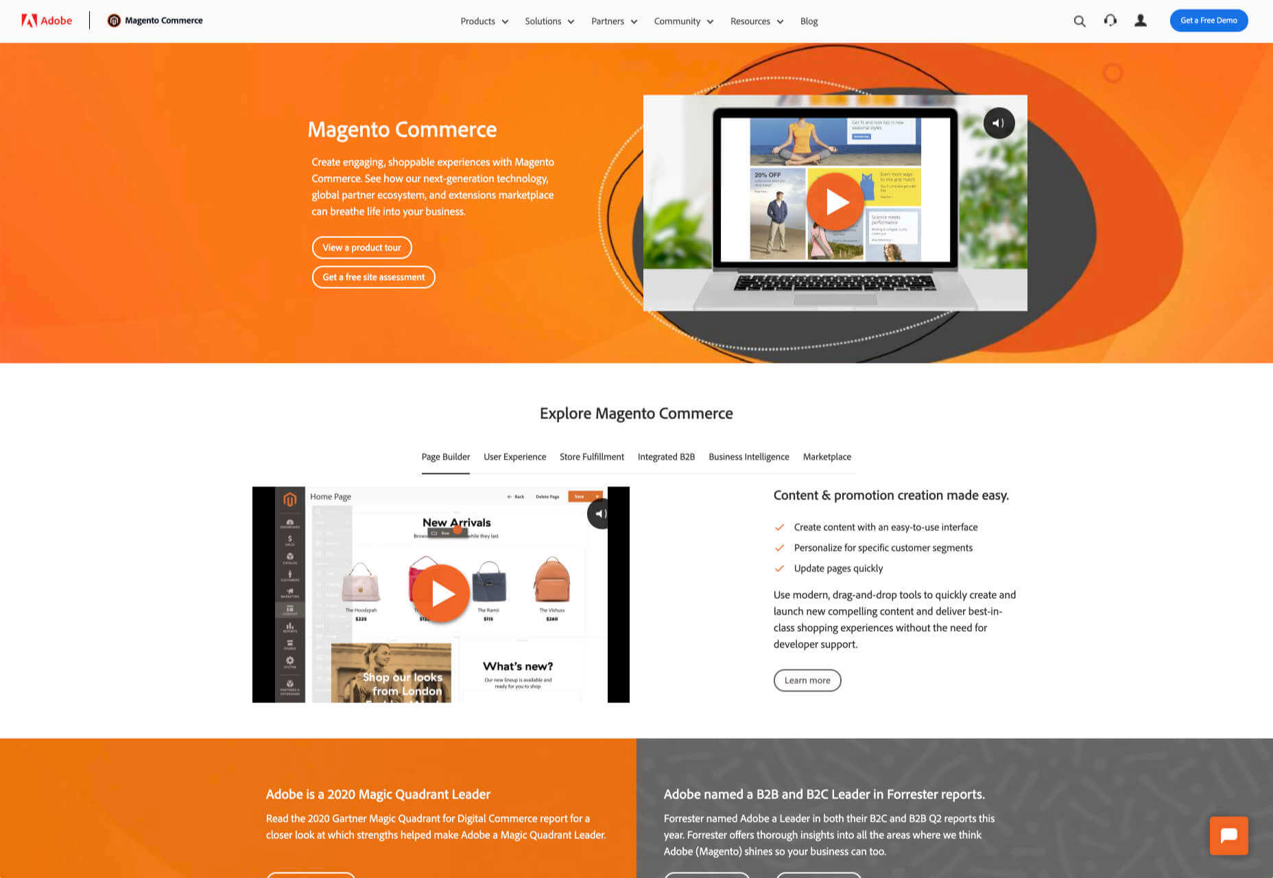 6 Best Ecommerce Solutions for 2021 magento