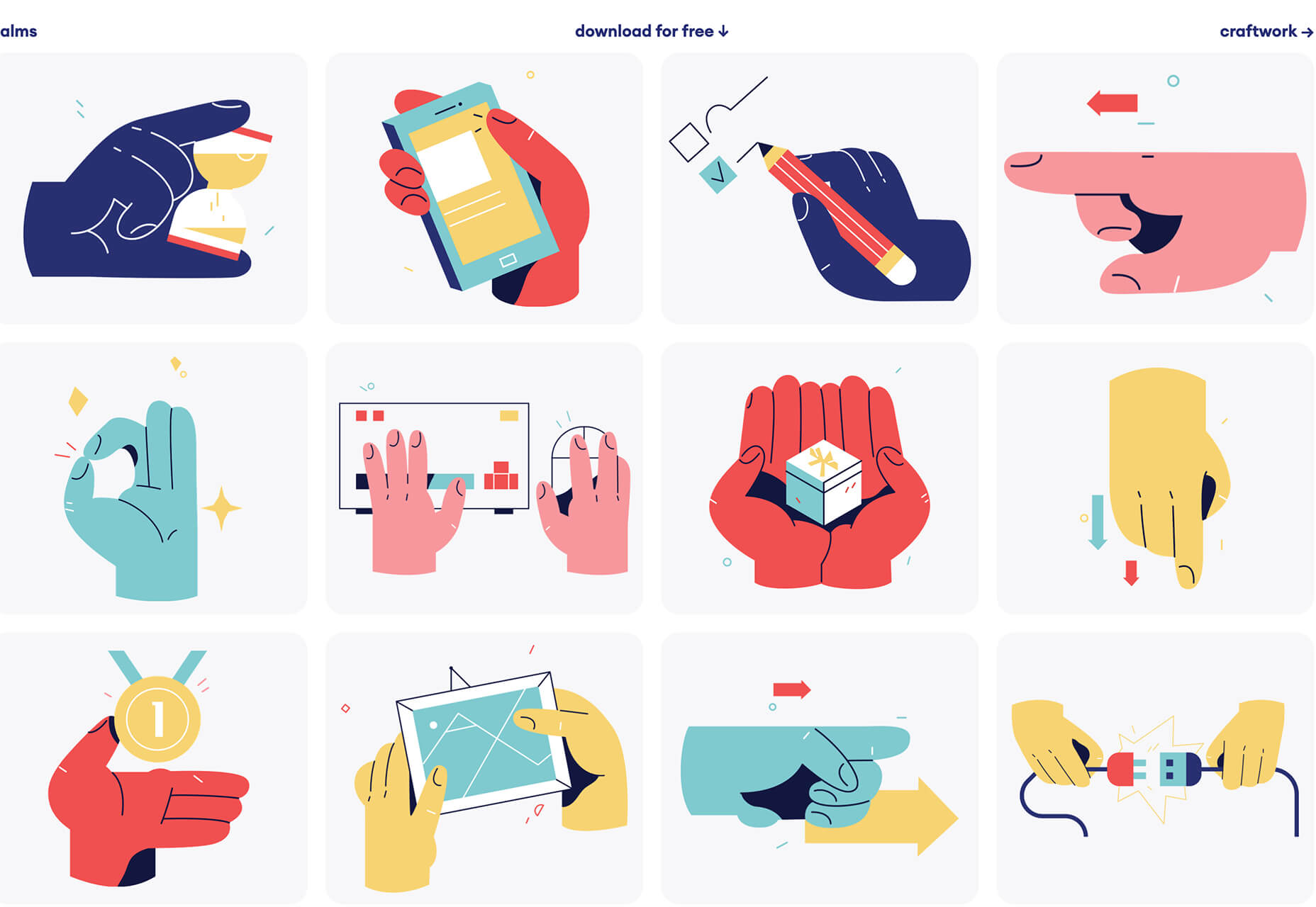 Exciting New Tools for Designers, January 2021 palms