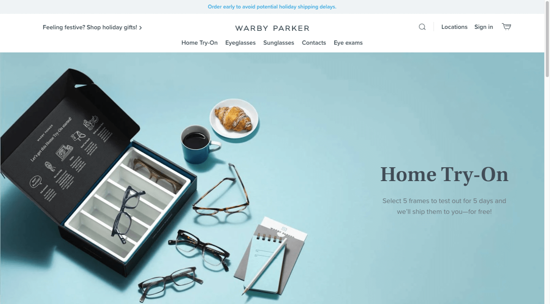 What’s New in Ecommerce, January 2021 Warby Parker gives online shoppers ability to try 5 pairs of glasses on at home