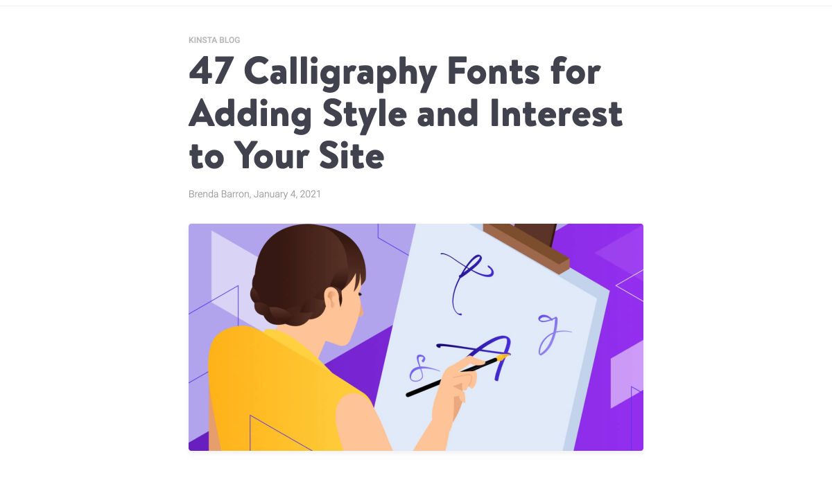 Popular Design News of the Week: January 4, 2021 – January 10, 2021 calligraphy