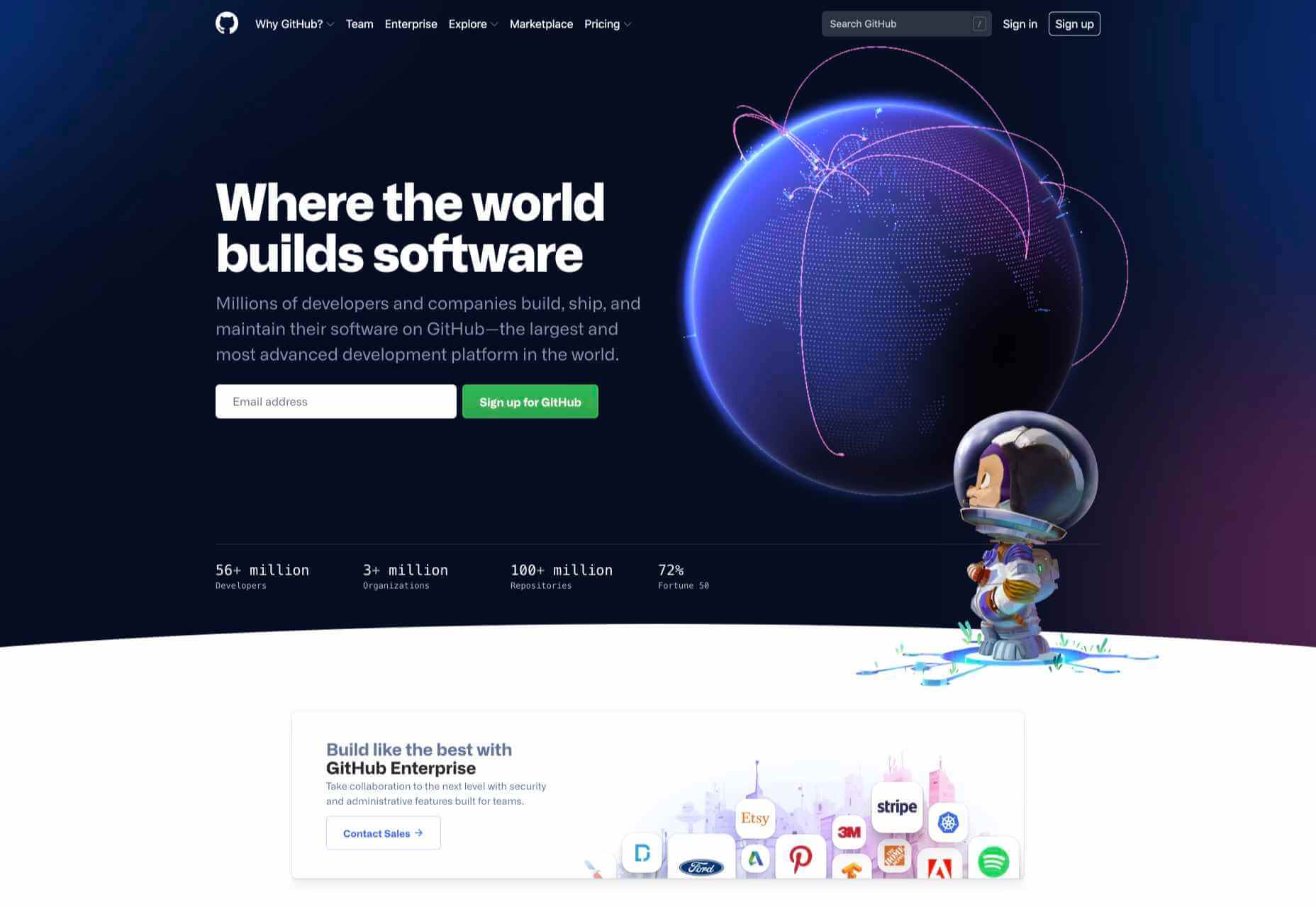 50 Best Websites of 2020 github
