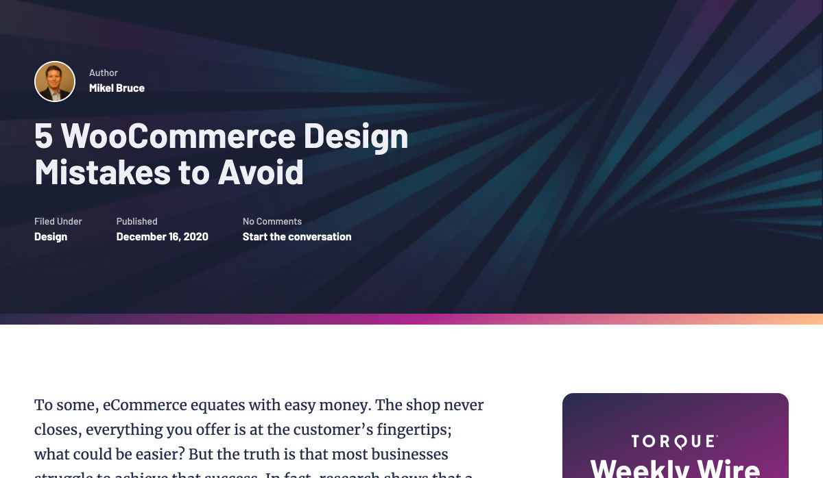 Popular Design News of the Week: December 14, 2020 – December 20, 2020 woocommerce 1