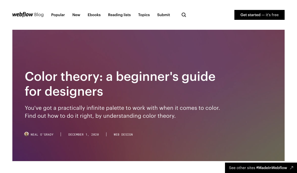 Popular Design News of the Week: November 30, 2020 – December 6, 2020 colortheory