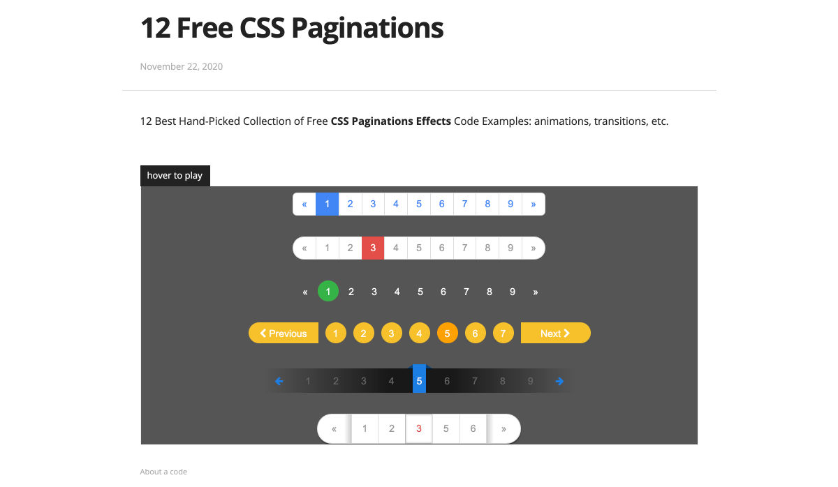 Popular Design News of the Week: November 23, 2020 – November 29, 2020 paginations