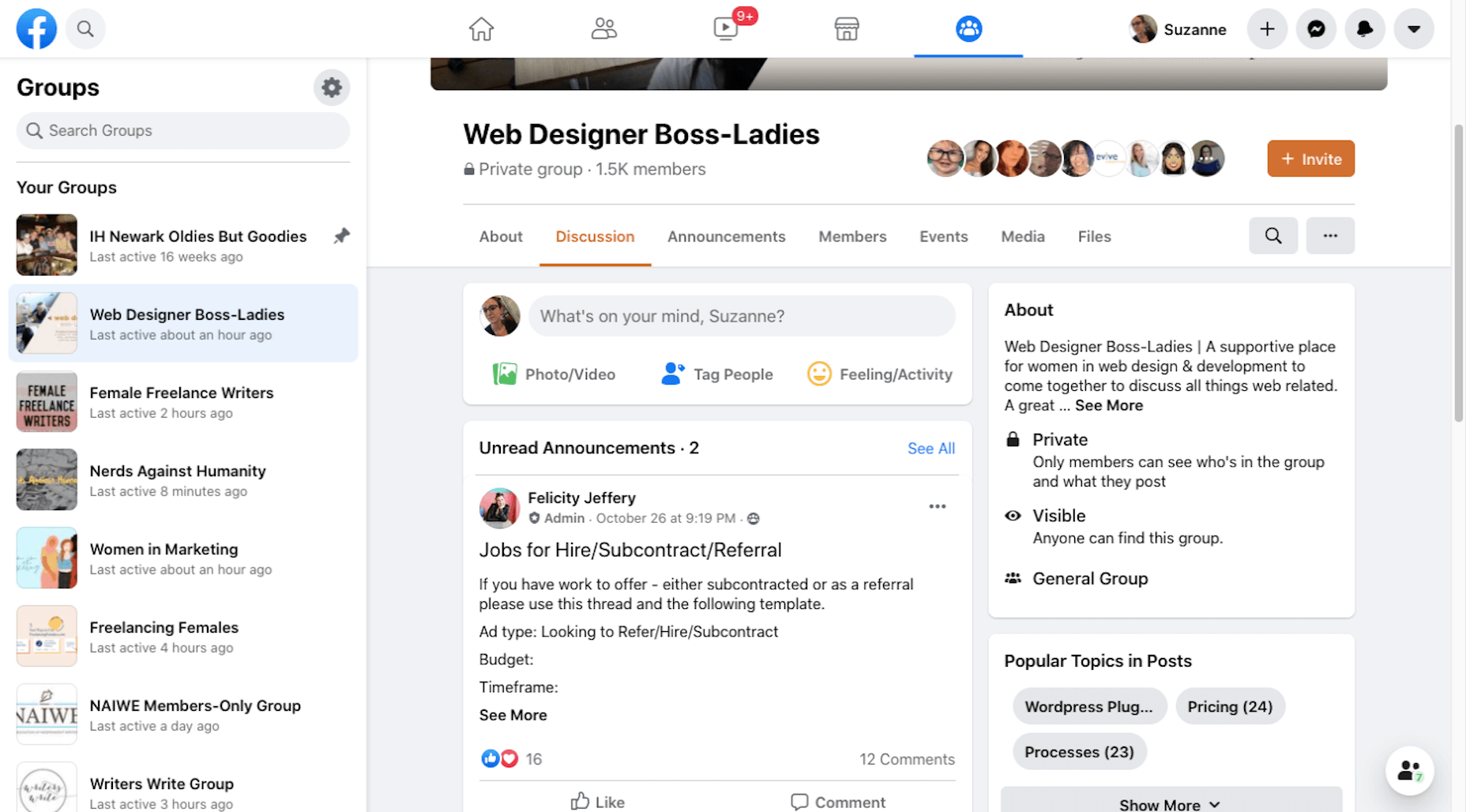 Branding 101: How to Get Your Design Business Online Facebook Group - Web Designer Boss-Ladies