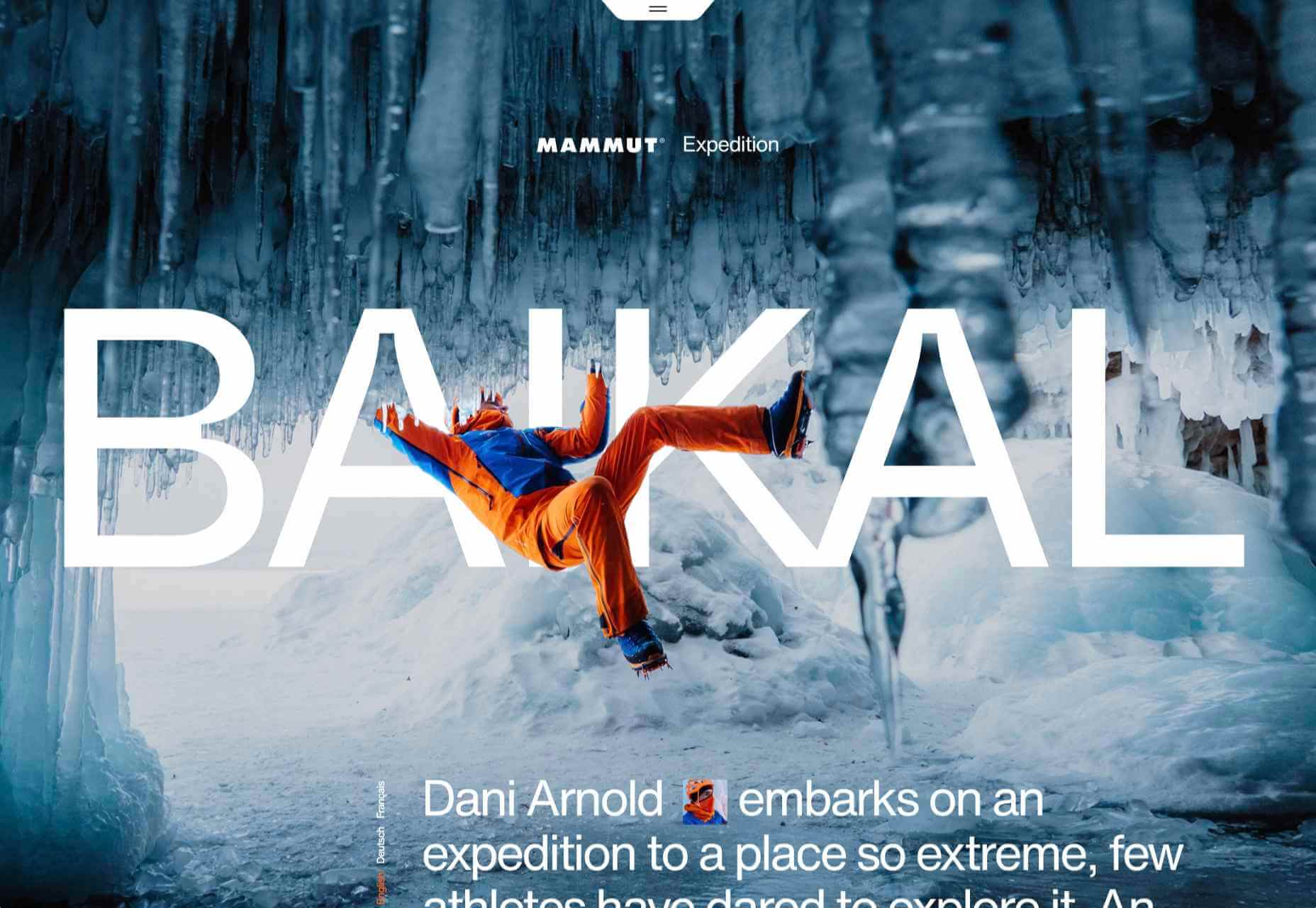 20 Freshest Web Designs, November 2020 01 mammut