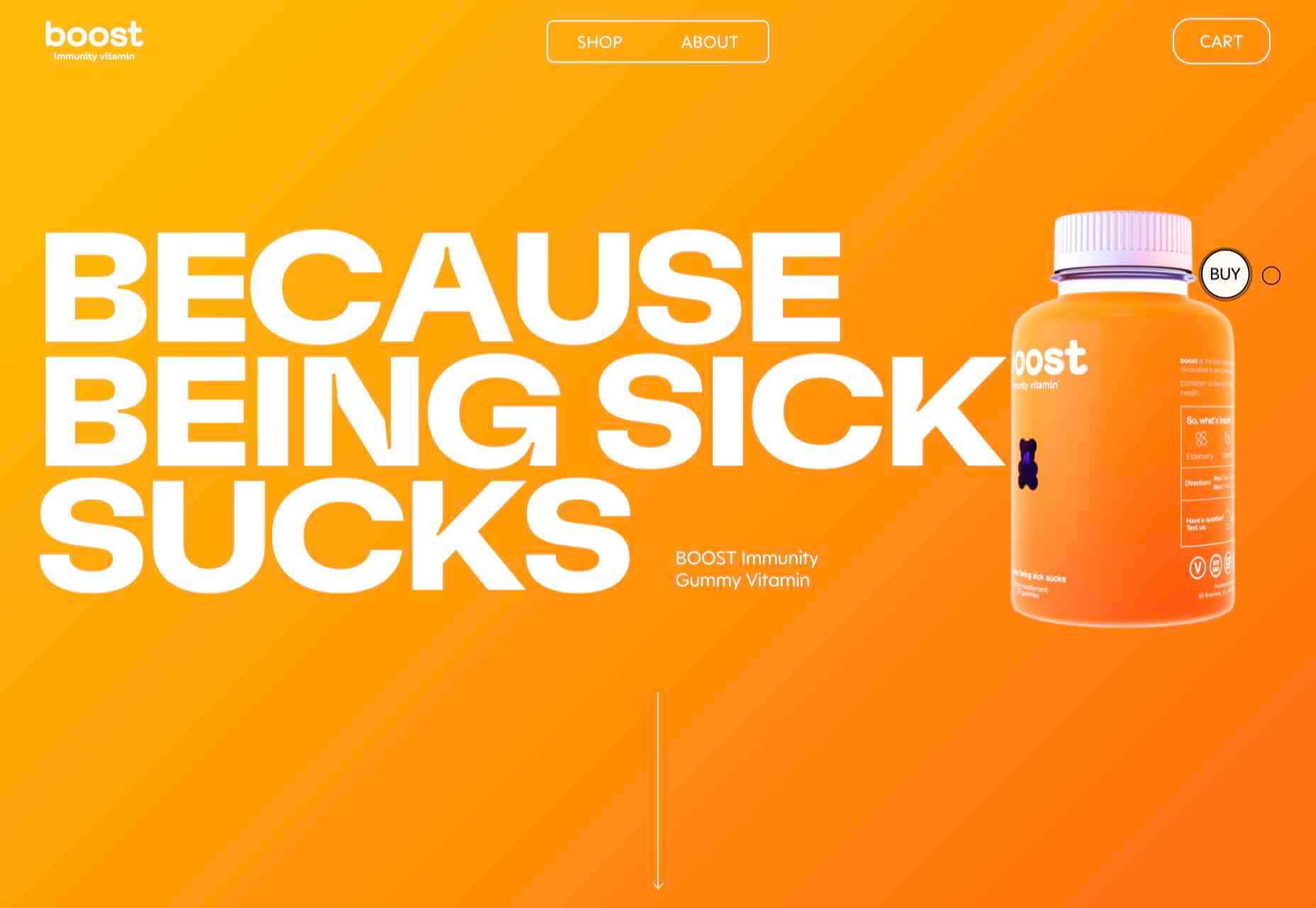 20 Freshest Web Designs, November 2020 19 boost