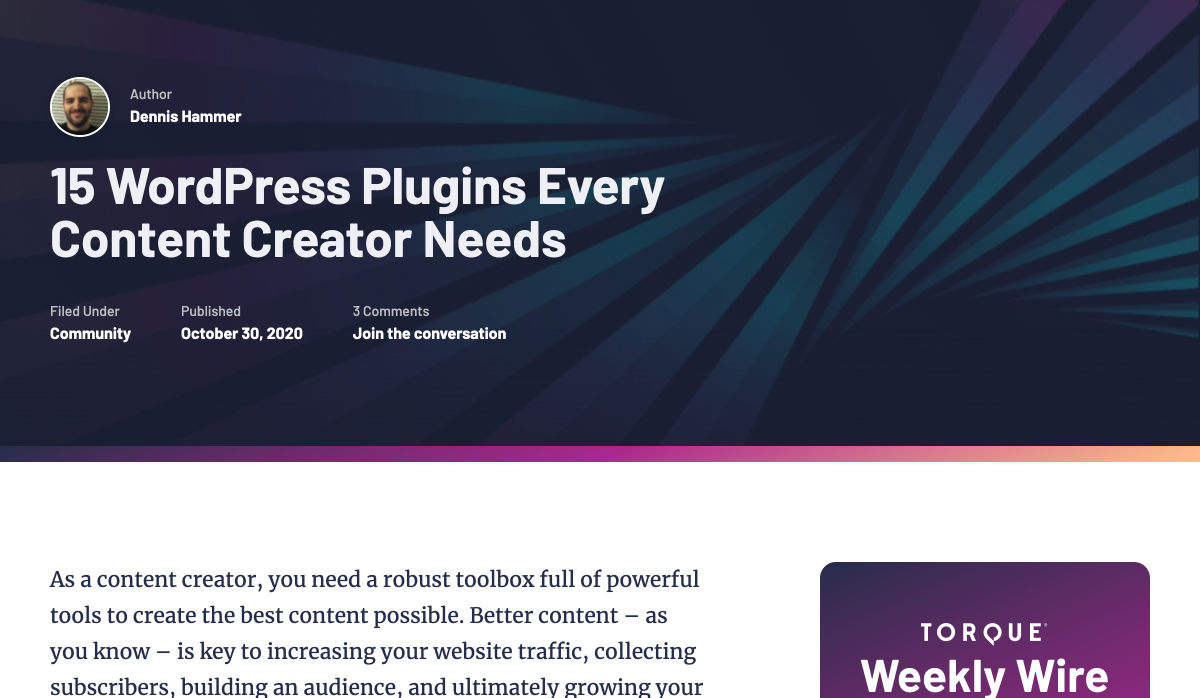 Popular Design News of the Week: November 2, 2020 – November 8, 2020 plugins