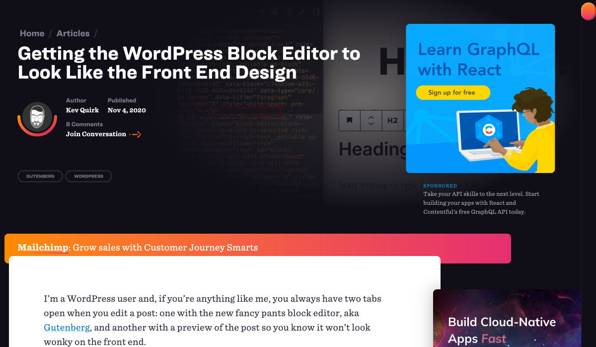 Popular Design News of the Week: November 2, 2020 – November 8, 2020 blockeditor