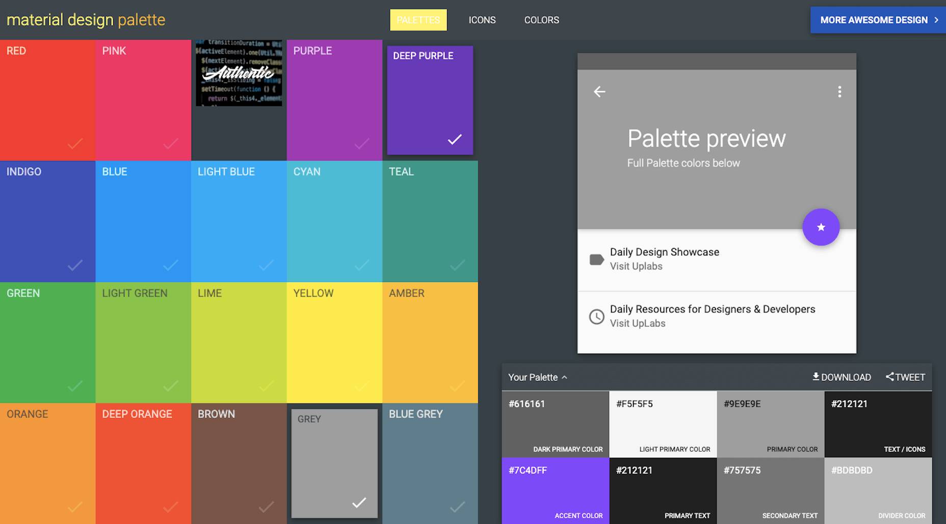 Branding 101: Creating the Visual Identity for Your Business Material Design color palette creator