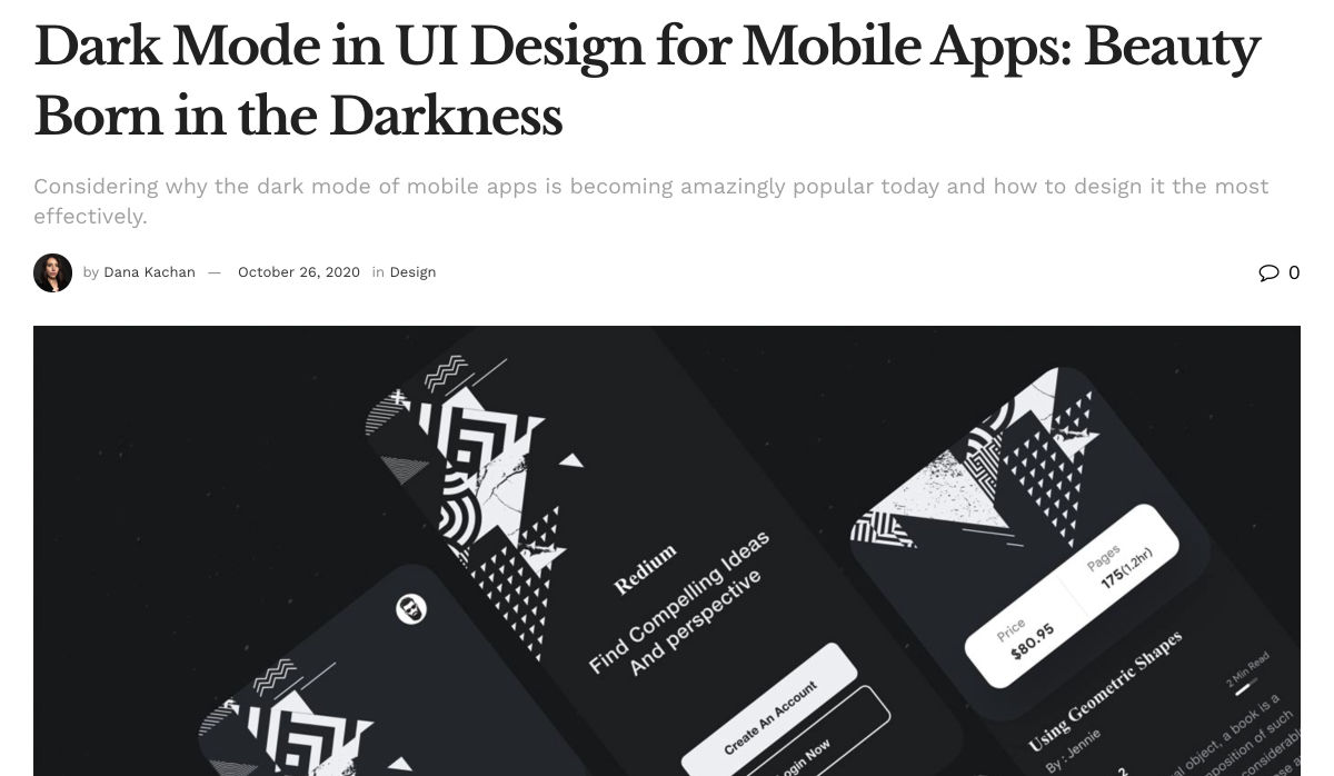 Popular Design News of the Week: October 26, 2020 – November 1, 2020 darkmode
