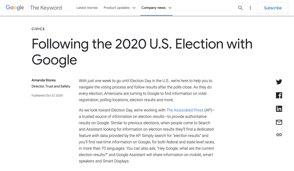 Popular Design News of the Week: October 26, 2020 – November 1, 2020 election
