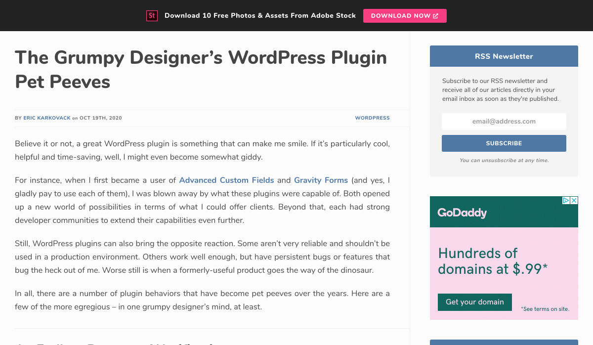 Popular Design News of the Week: October 19, 2020 – October 25, 2020 grumpy