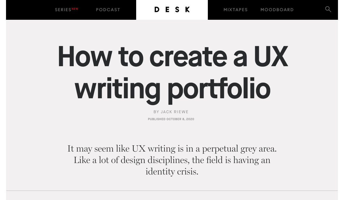 Popular Design News of the Week: October 12, 2020 – October 18, 2020 writing