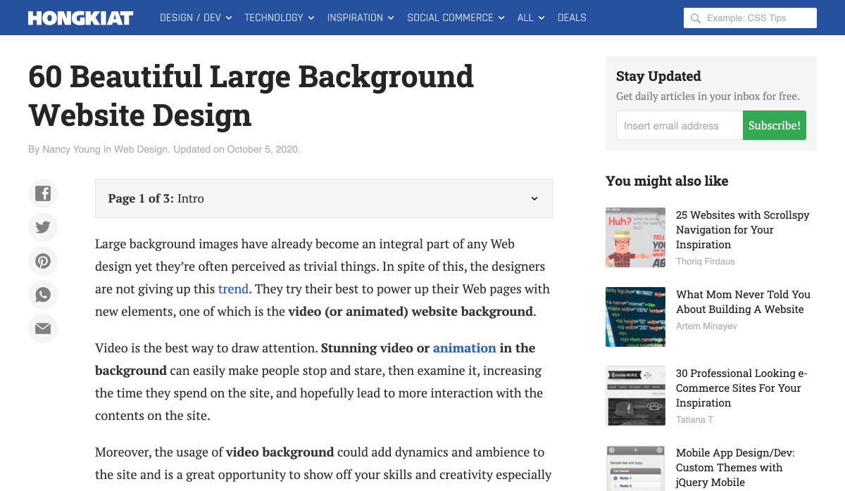 Popular Design News of the Week: October 5, 2020 – October 11, 2020 background