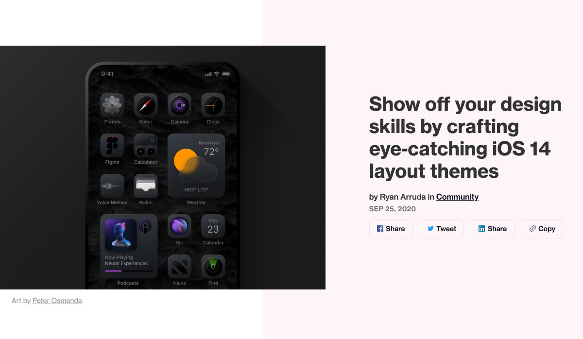Popular Design News of the Week: September 28, 2020 – October 4, 2020 ios14