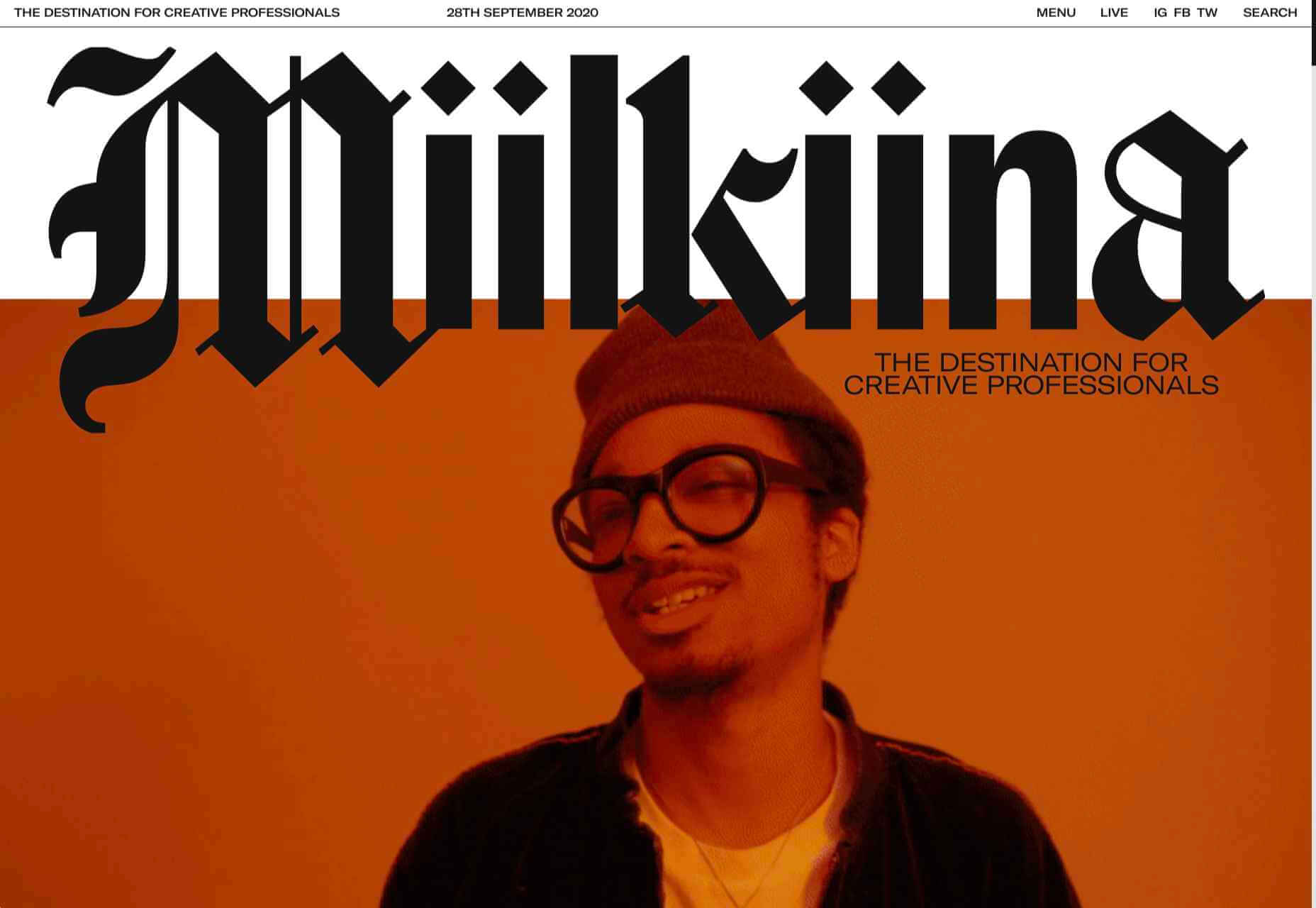 20 Freshest Web Designs, September 2020 014 13