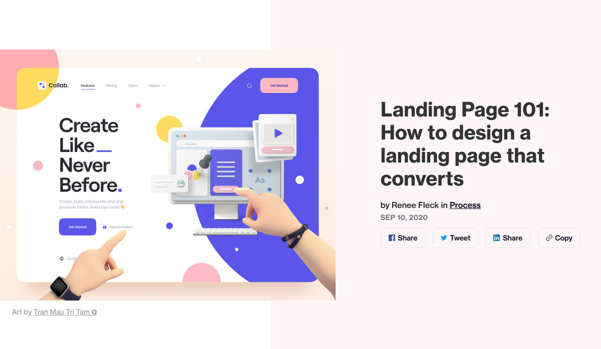 Popular Design News of the Week: September 7, 2020 – September 13, 2020 landingpage 3