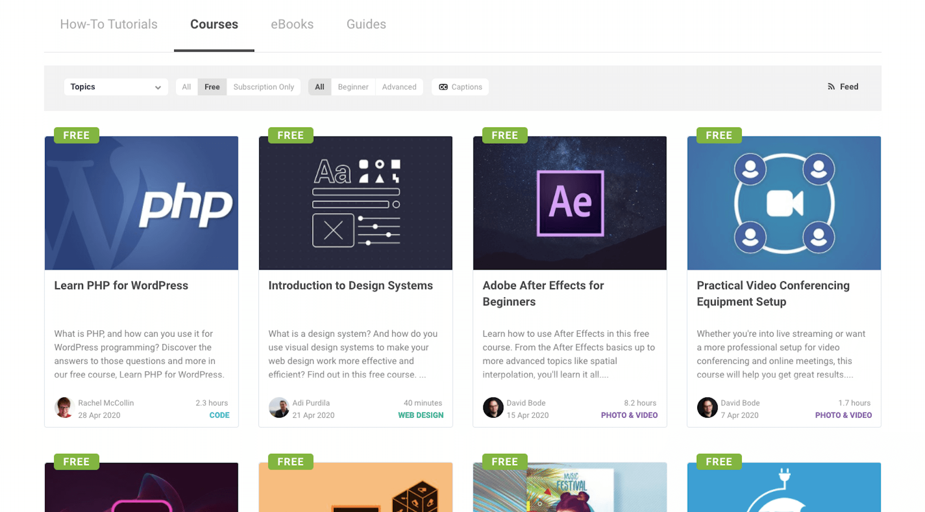 5 Best Free Courses and Resources to Level Up as a Web Designer Envato Tuts+ free courses for web designers and developers