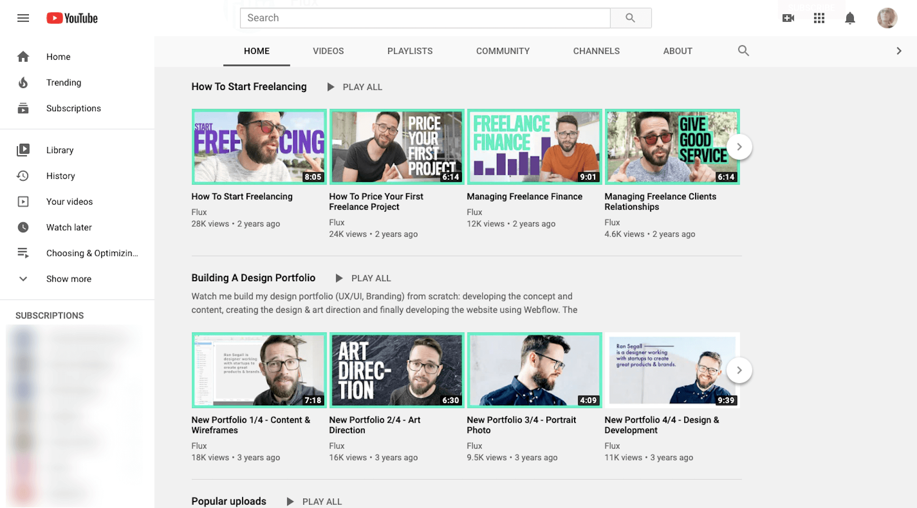 5 Best Free Courses and Resources to Level Up as a Web Designer Flux YouTube Web Design Courses