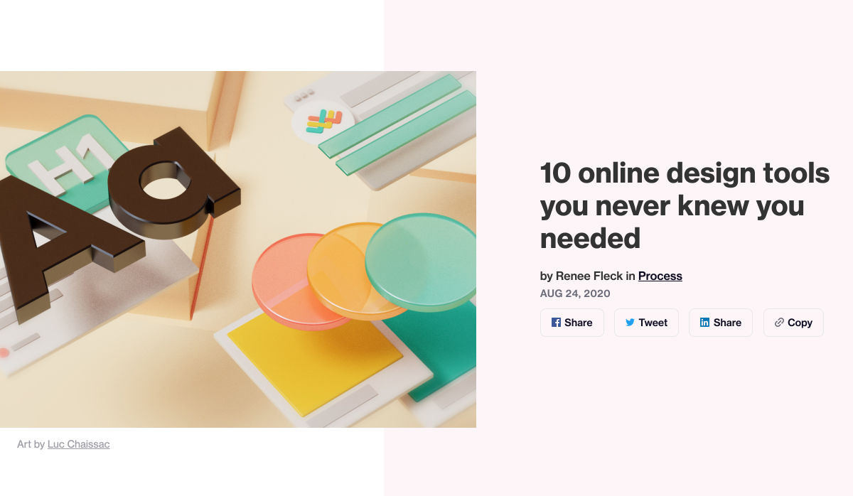Popular Design News of the Week: August 24, 2020 – August 30, 2020 tools