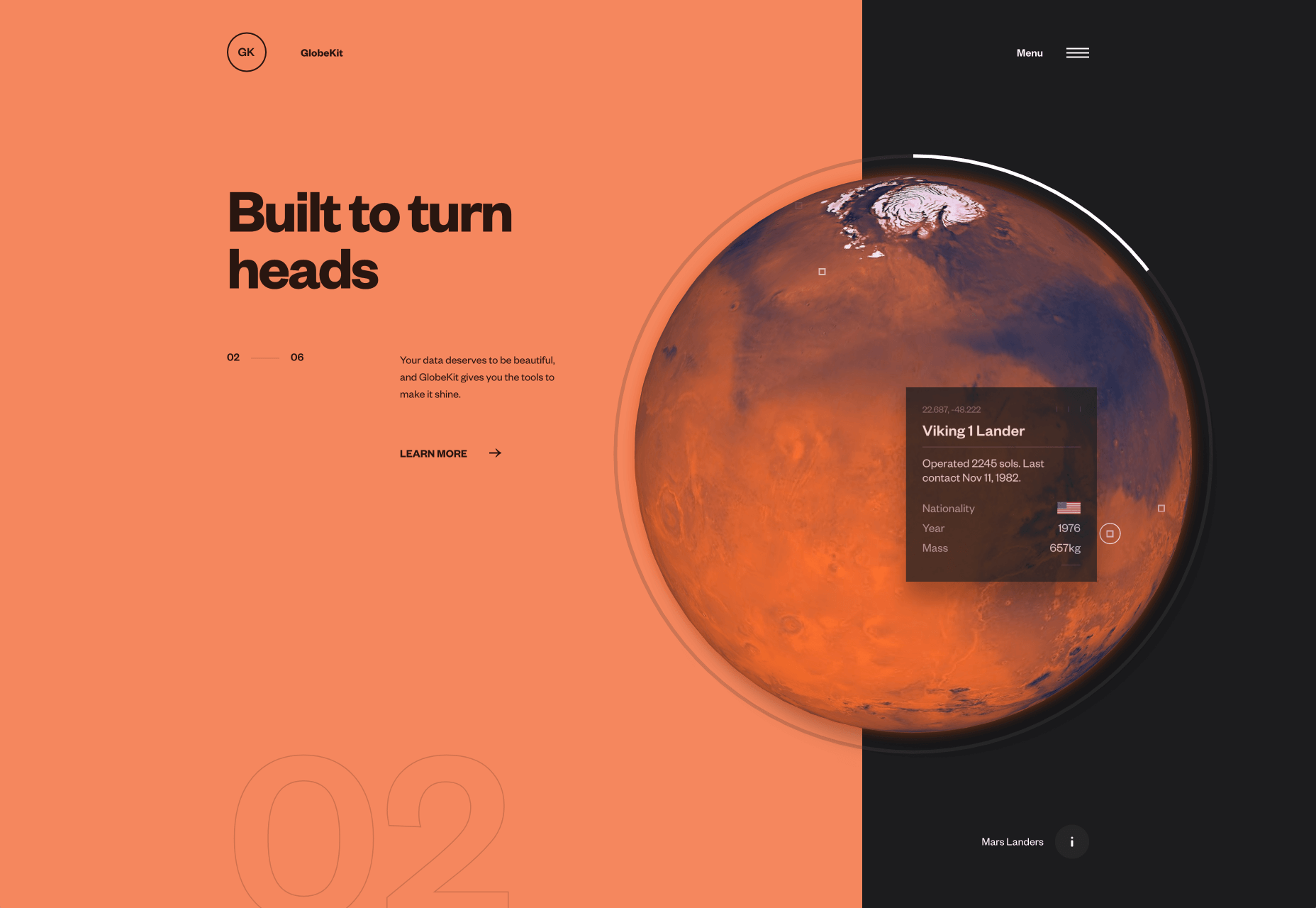 20 Freshest Web Designs, August 2020 globekit