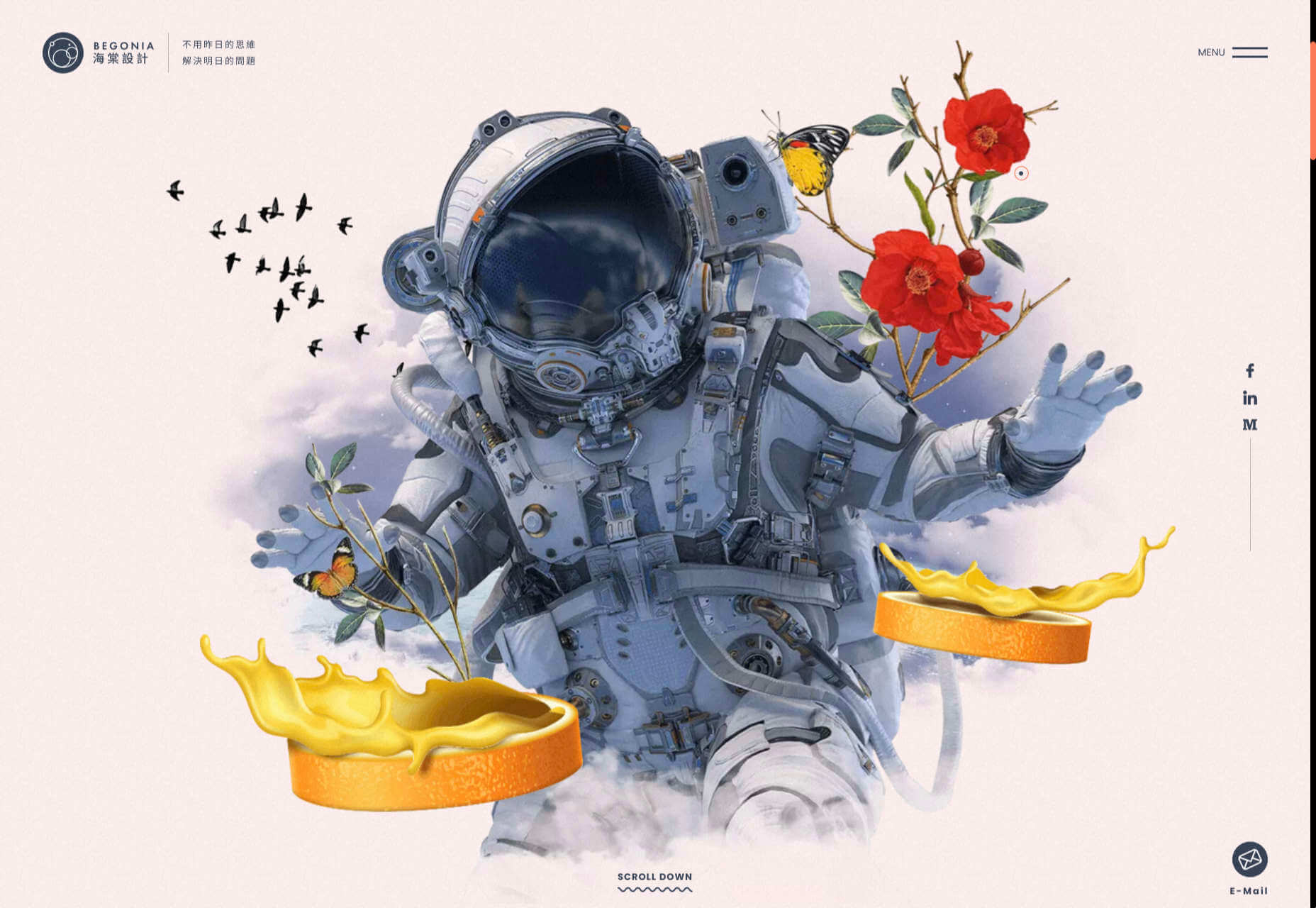 20 Freshest Web Designs, August 2020 begonia