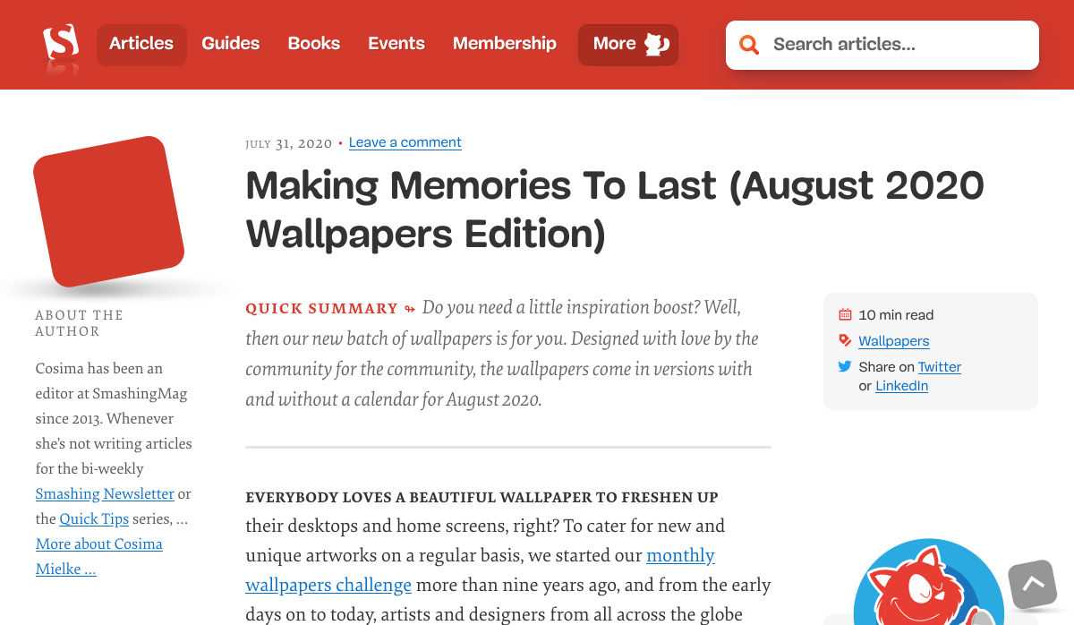 Popular Design News of the Week: July 27, 2020 – August 2, 2020 memories