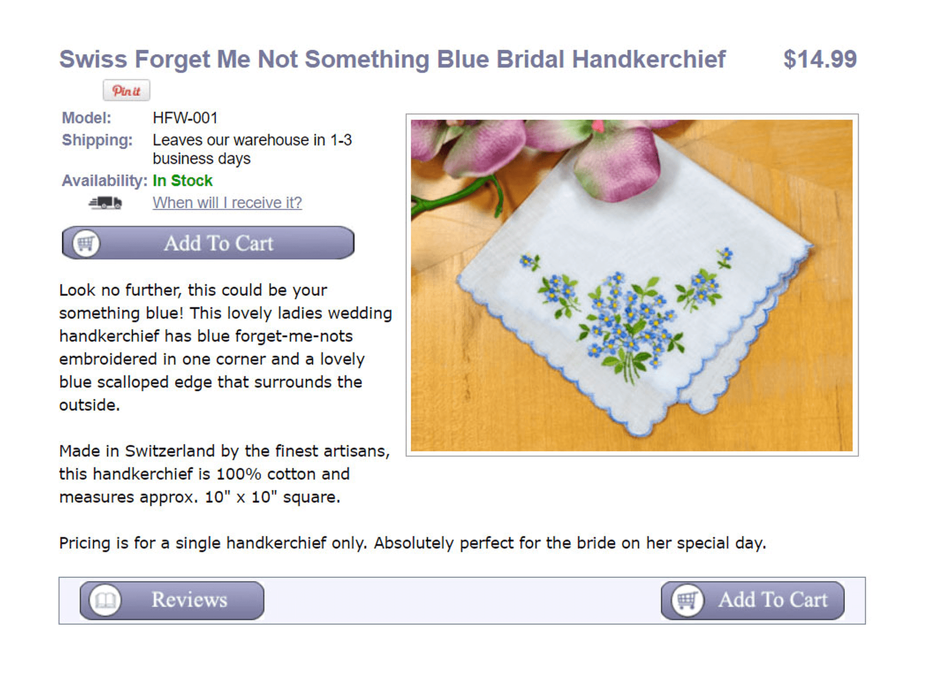 Case Study: 8 Design Tips That Increased My Ecommerce Conversions By 42% oldproductpage