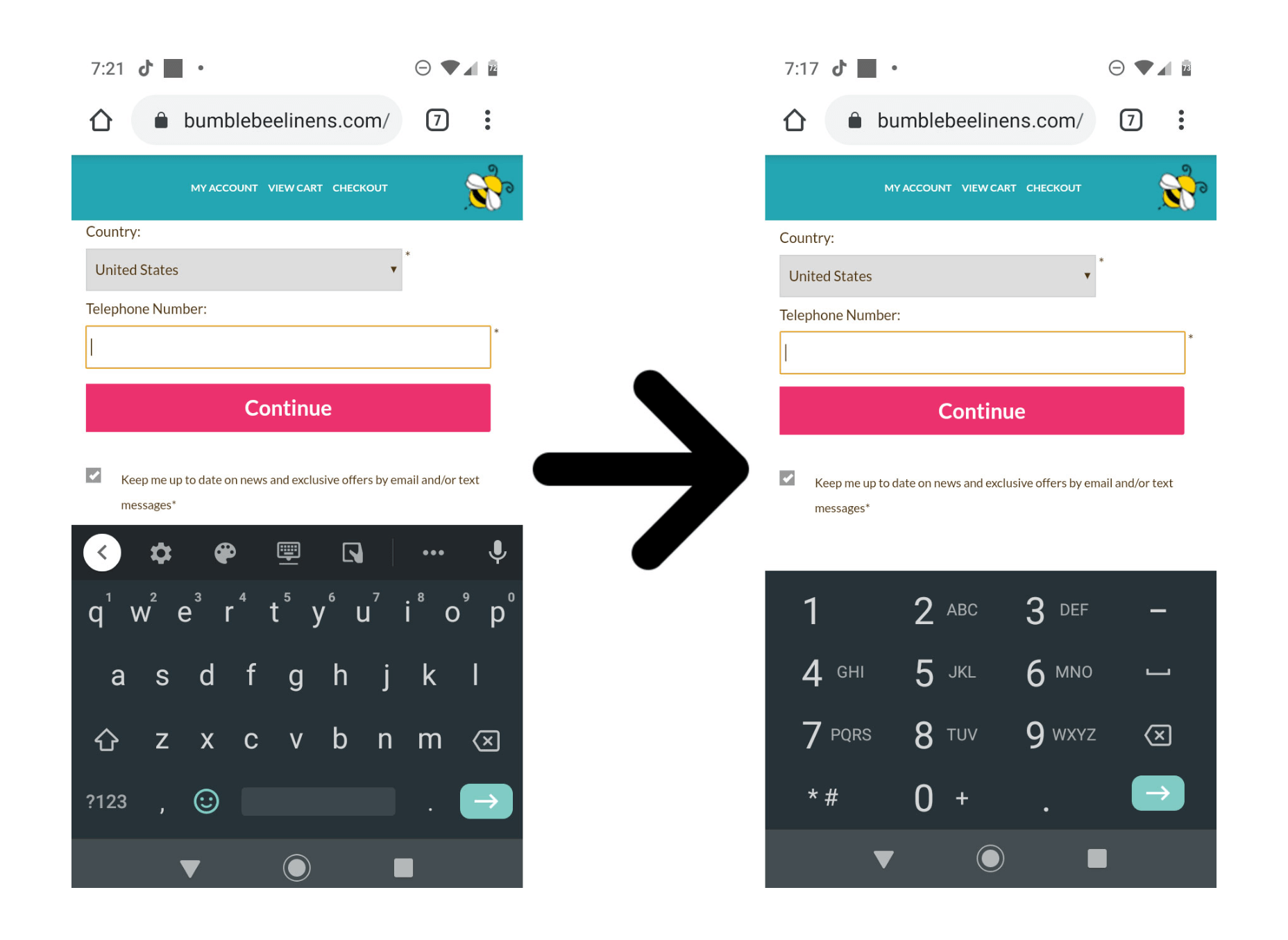 Case Study: 8 Design Tips That Increased My Ecommerce Conversions By 42% phonepad